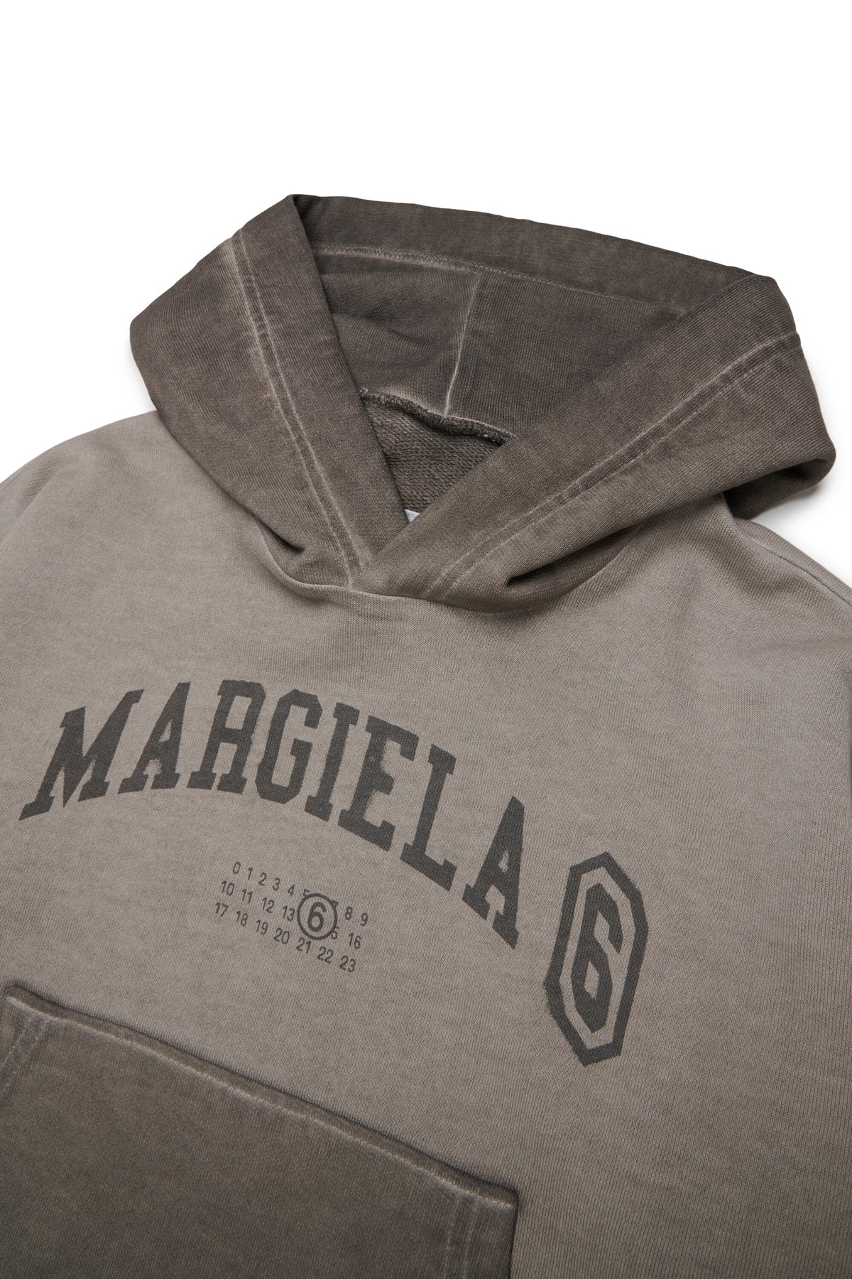 Felpa con cappuccio e logo