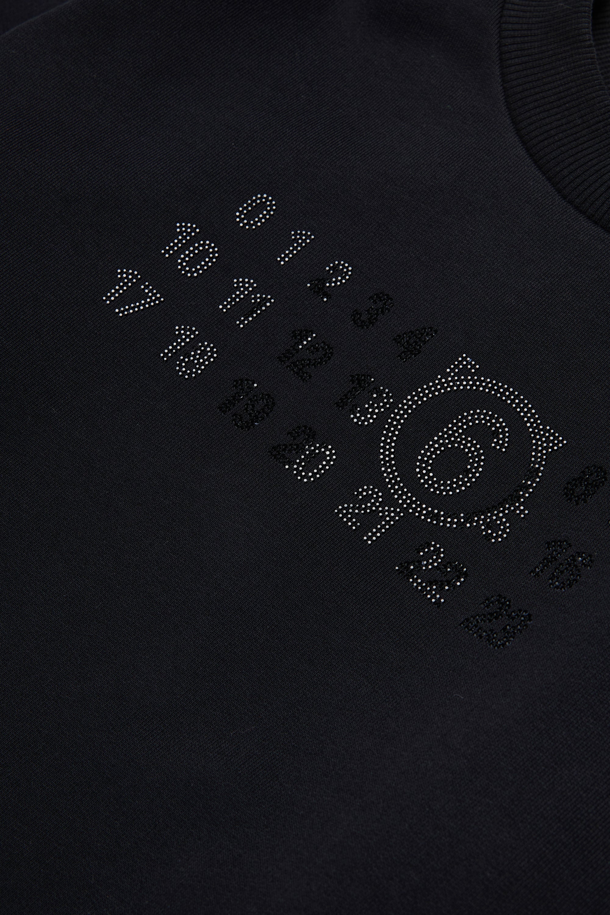 Crew-neck sweatshirt with logo
