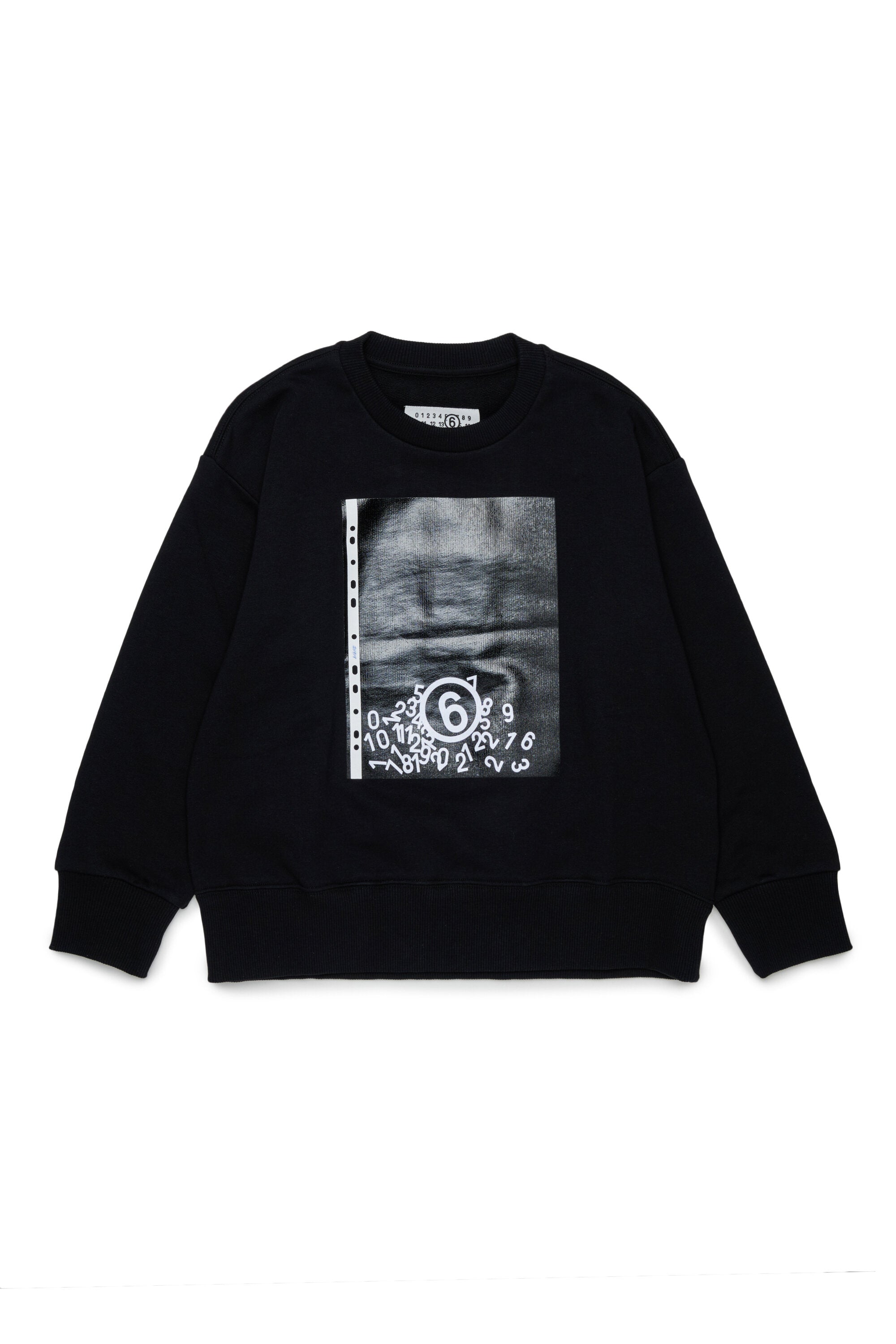 Sudadera de cuello redondo con logo