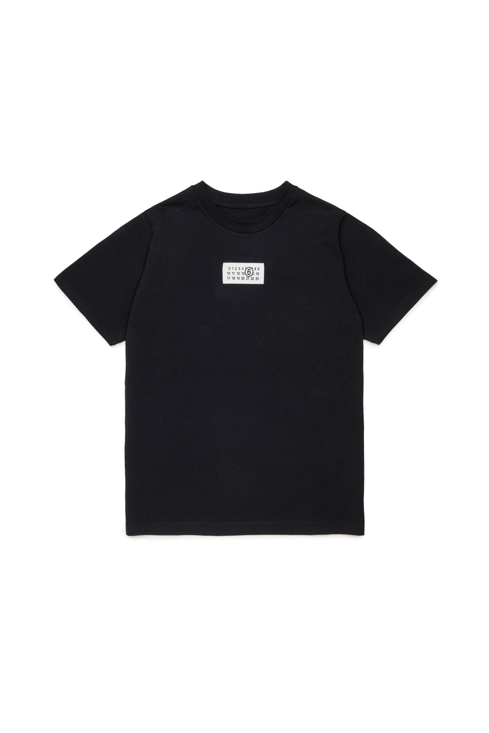 Rundhals-T-Shirt mit Logo
