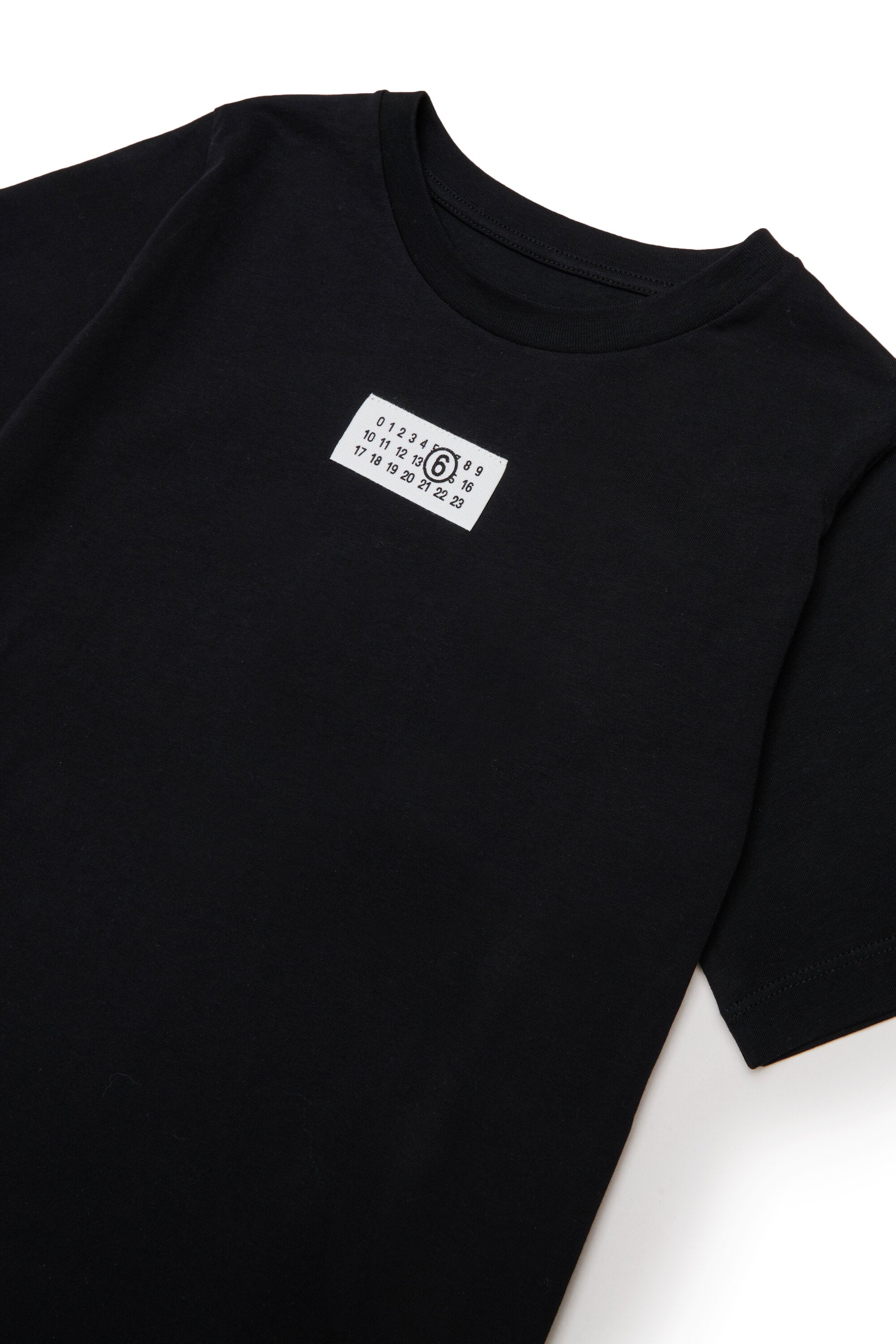 Rundhals-T-Shirt mit Logo