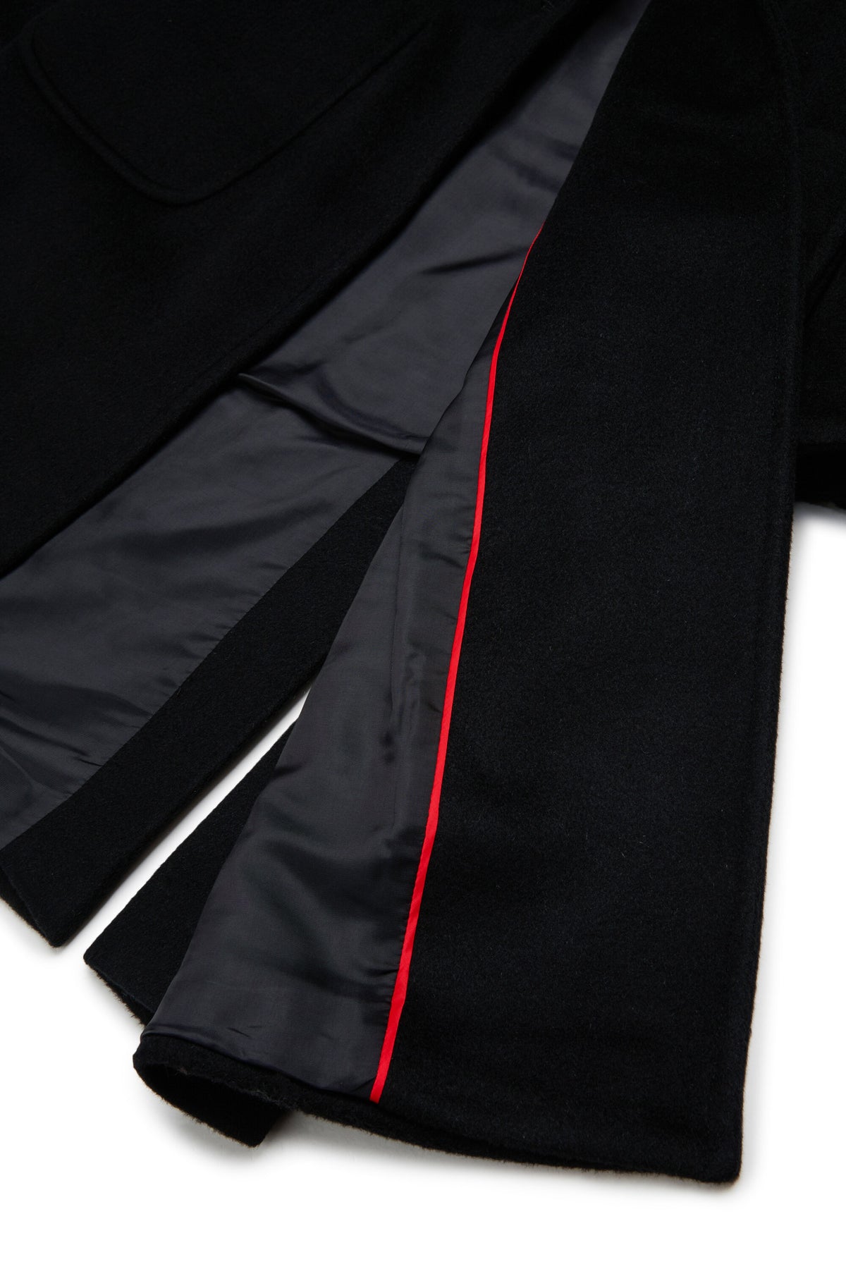 Runaway wool coat