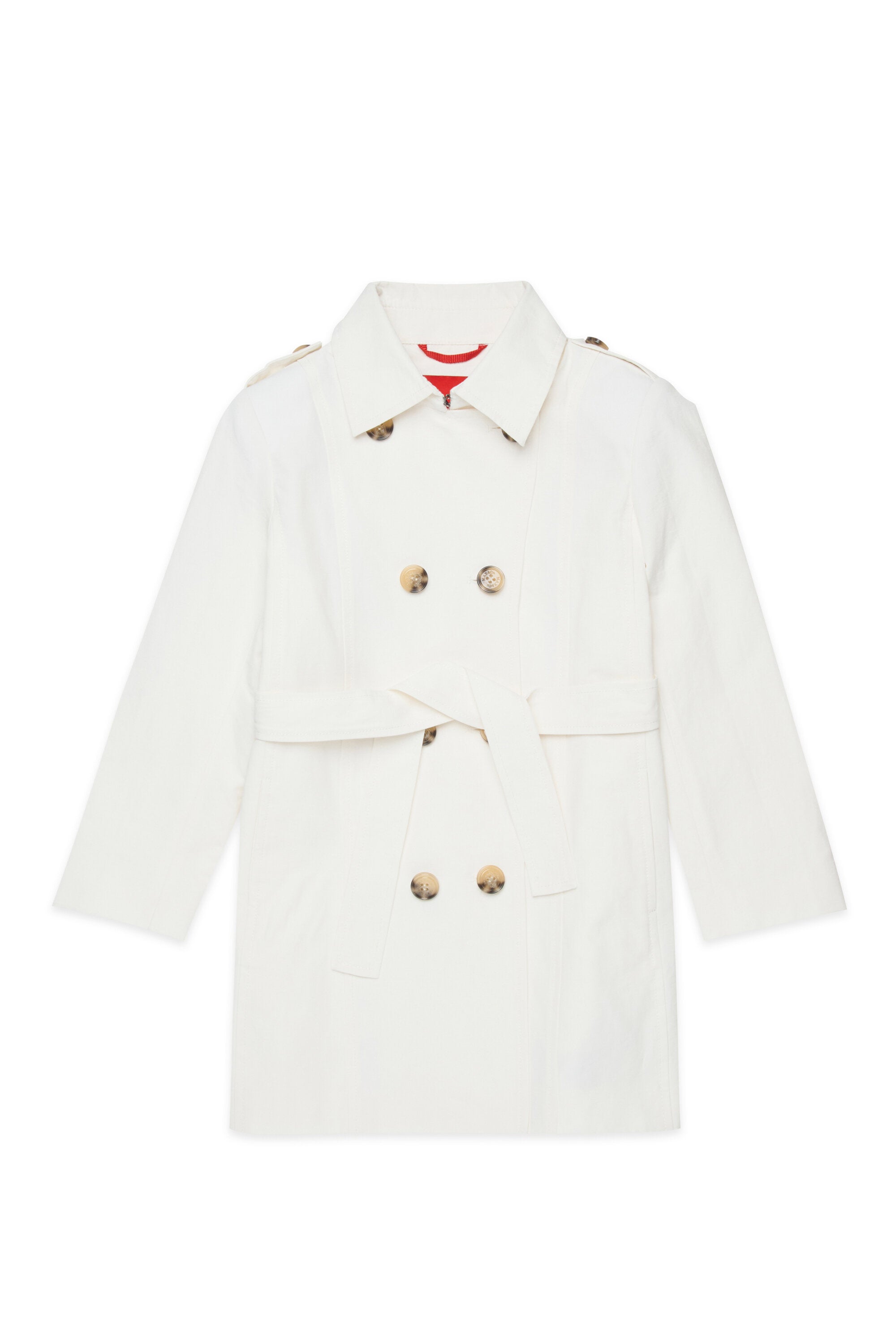 Trenchcoat aus technischer Baumwolle