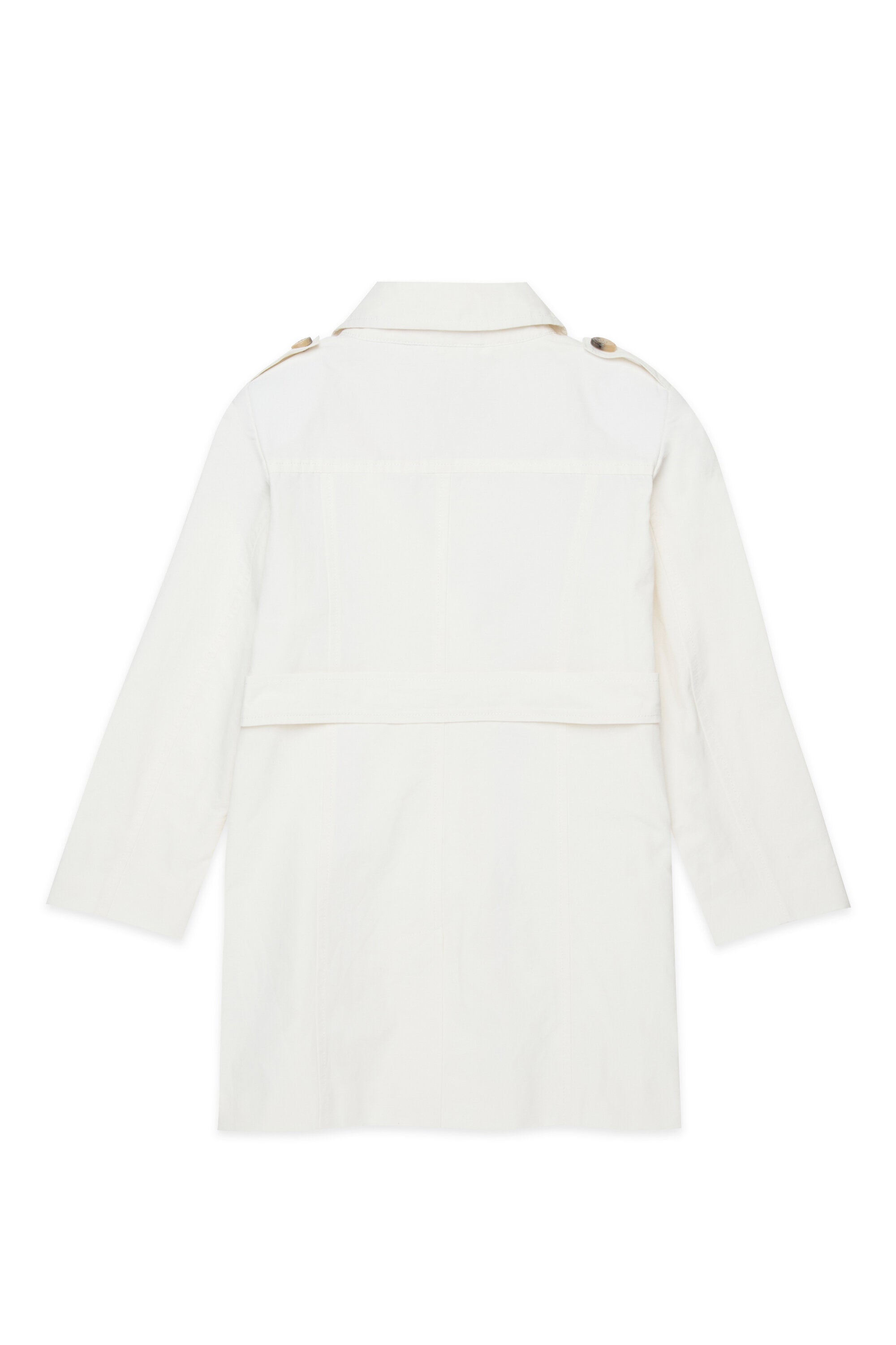 Trench in cotone tecnico