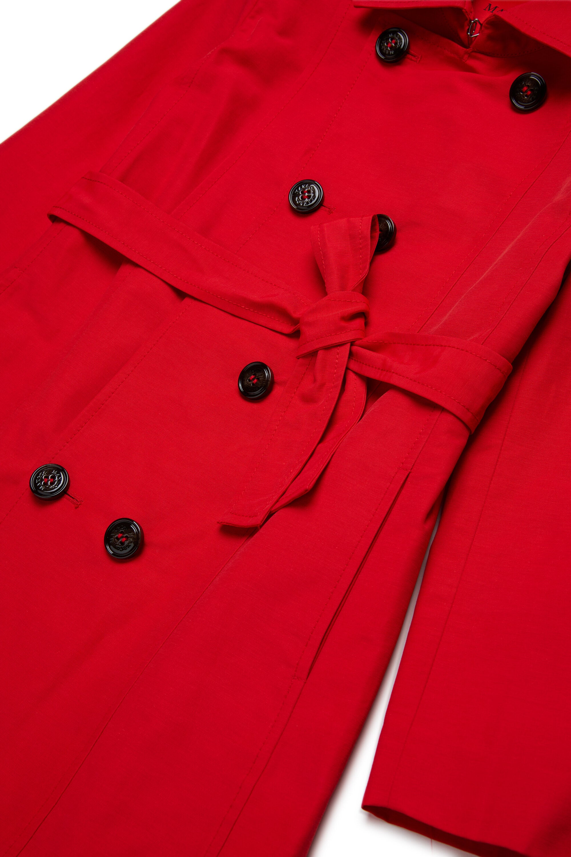 Trenchcoat aus technischer Baumwolle