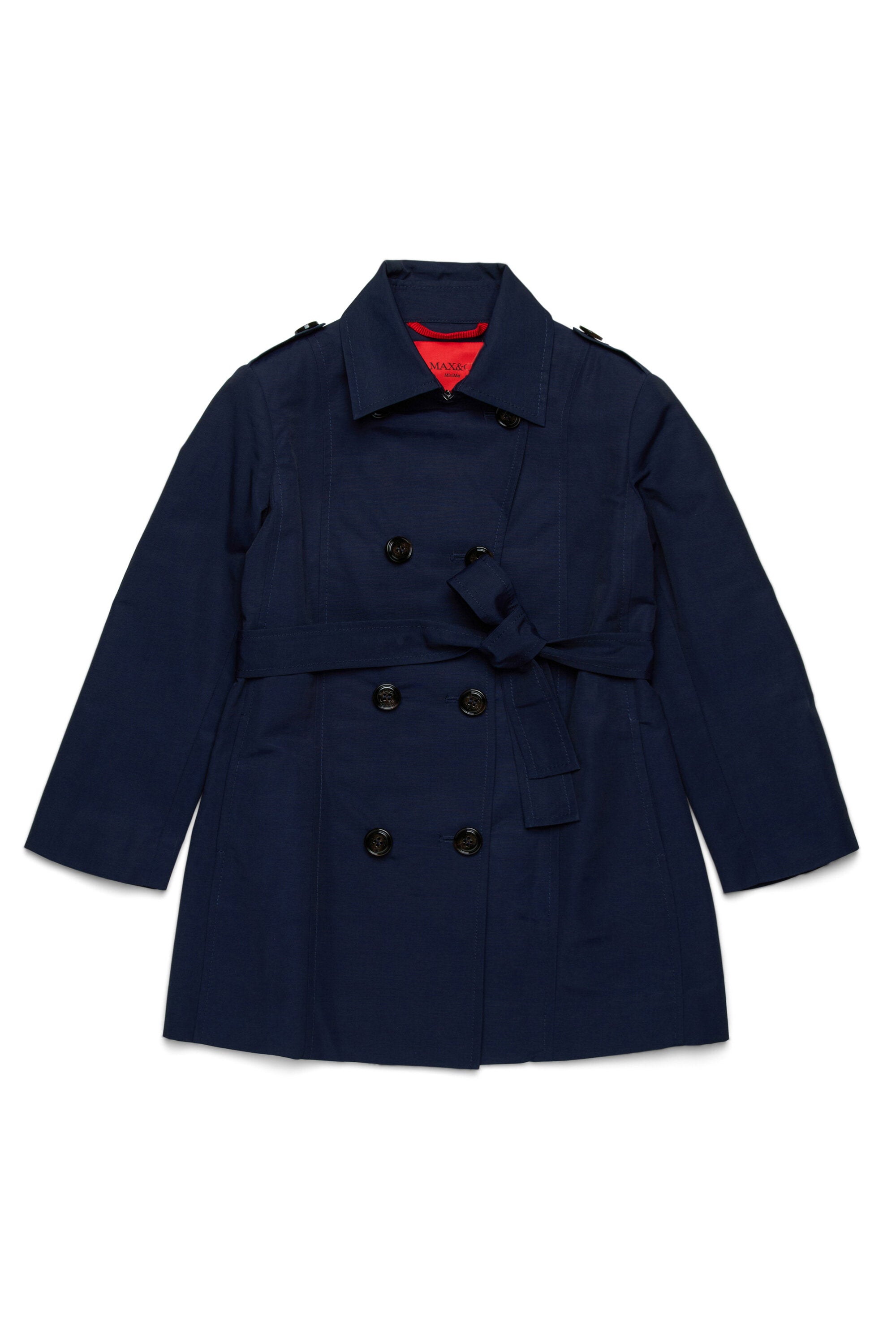 Trenchcoat aus technischer Baumwolle