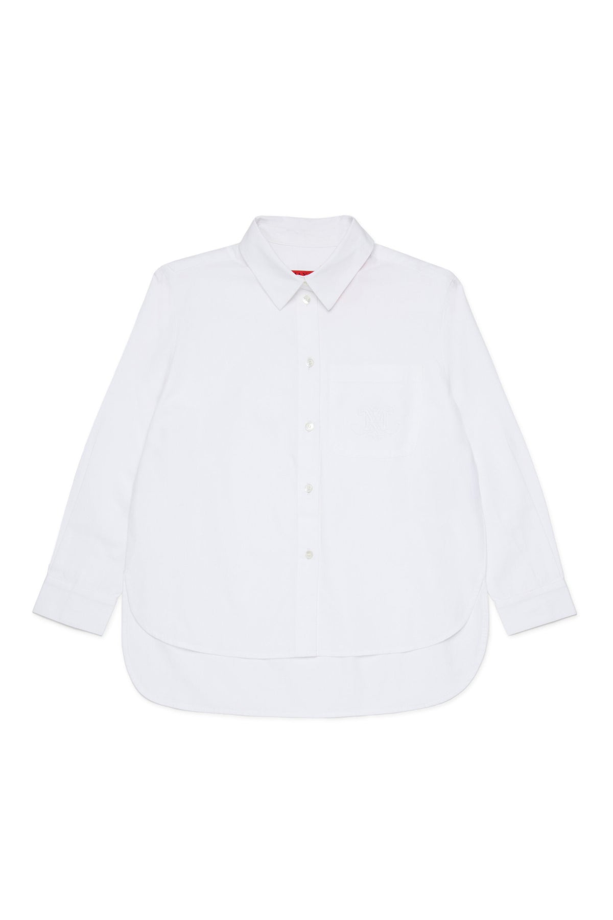 Camisa de popelina con logo