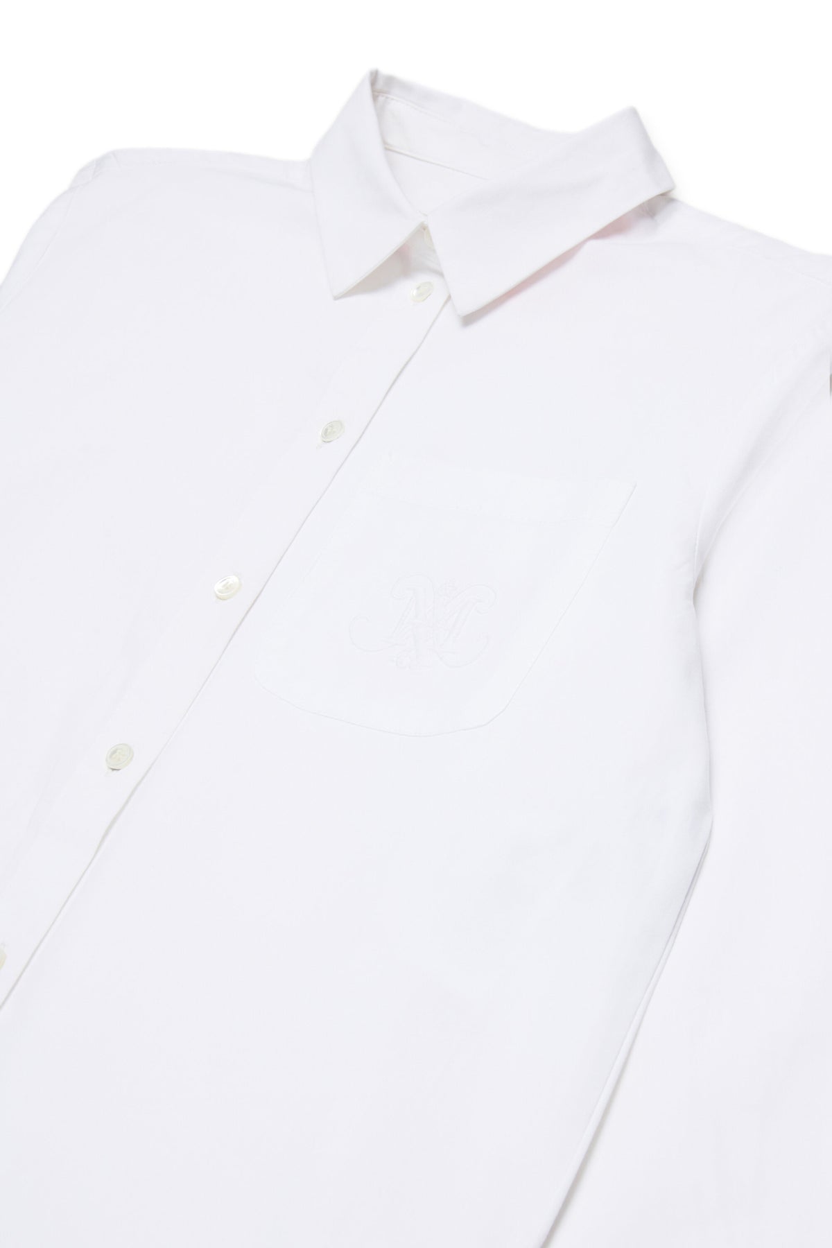 Camisa de popelina con logo