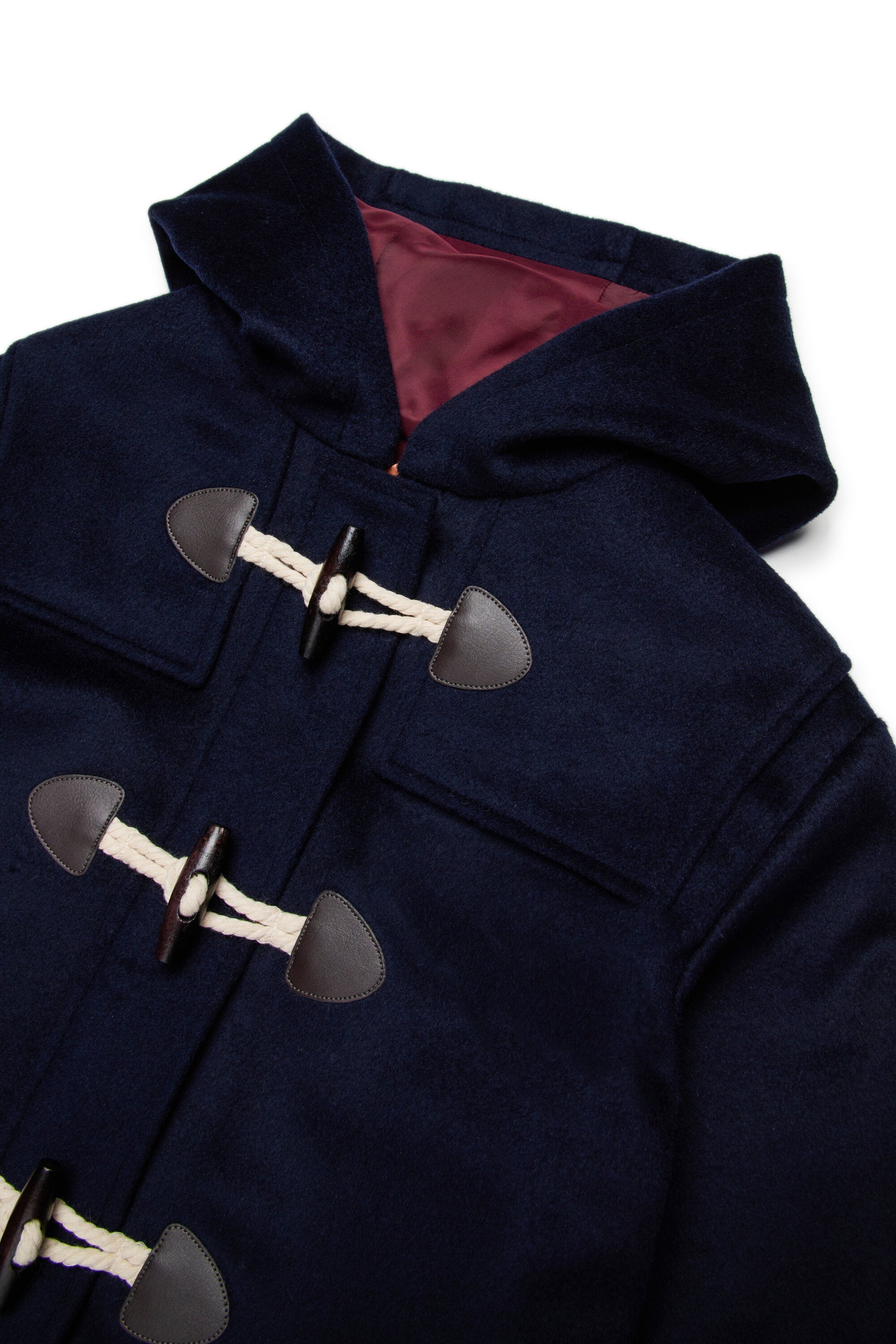 Wool blend duffle coat