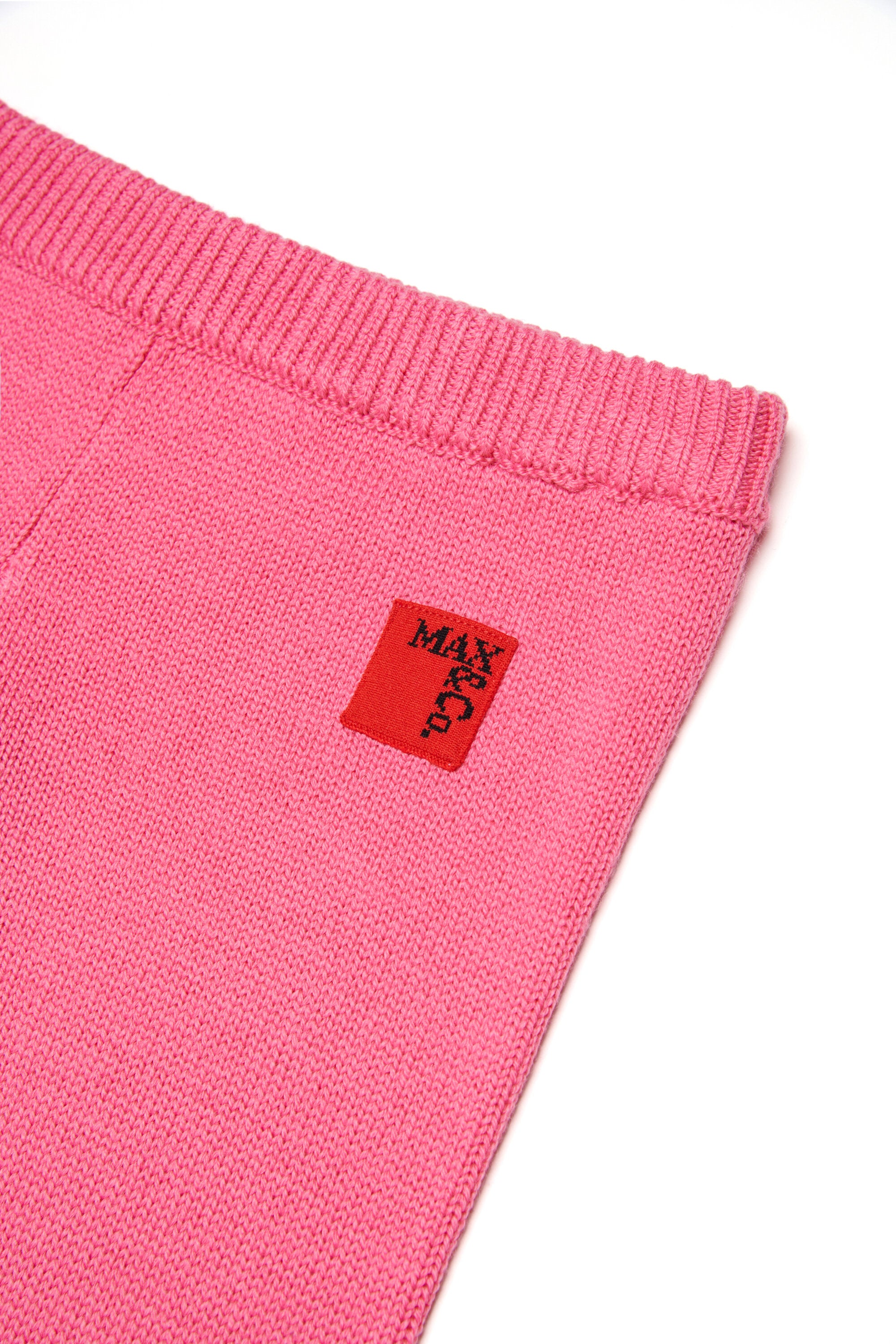 Pantaloni straight in misto lana