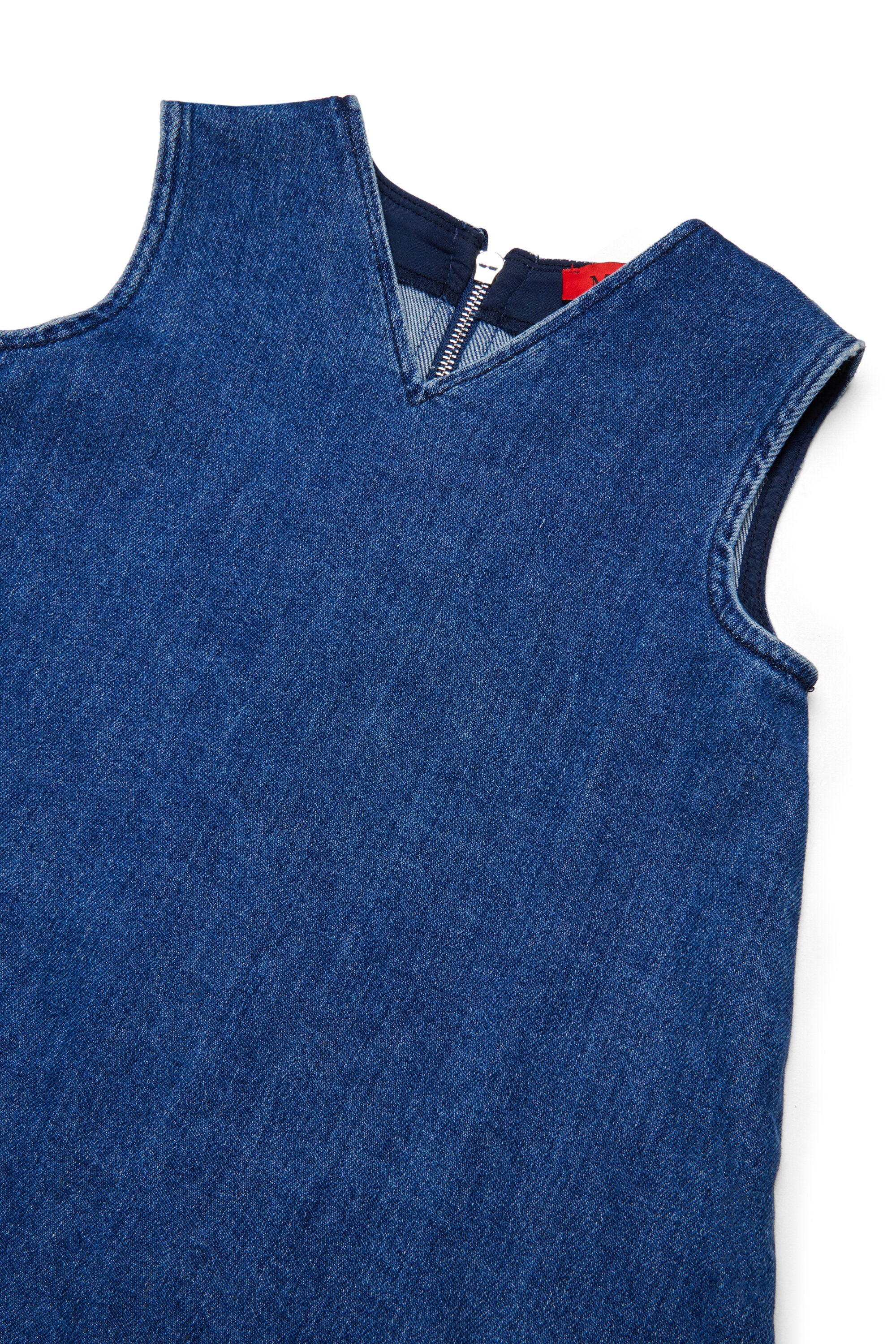 Denimkleid mit Logo