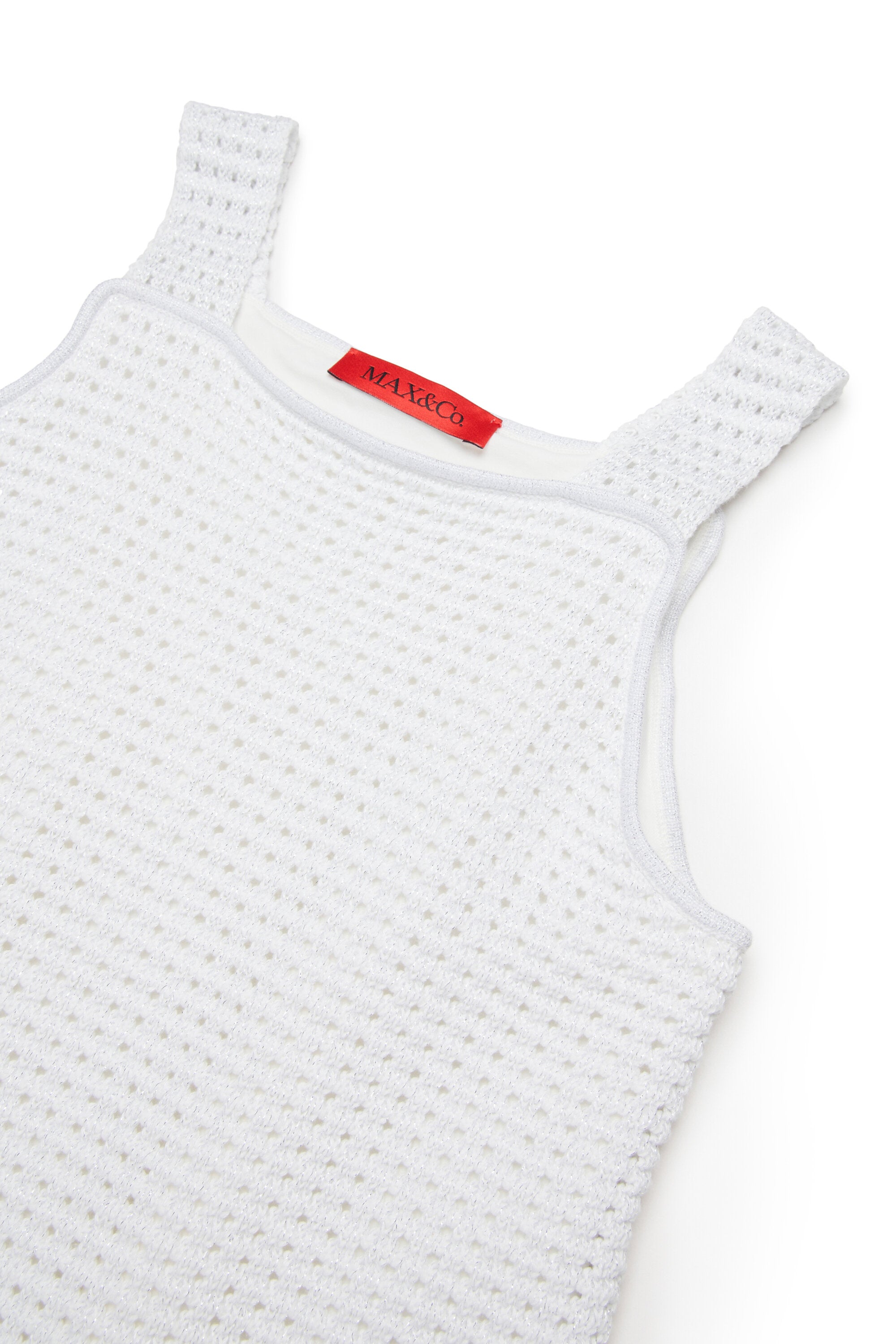 Robe en maille avec logo