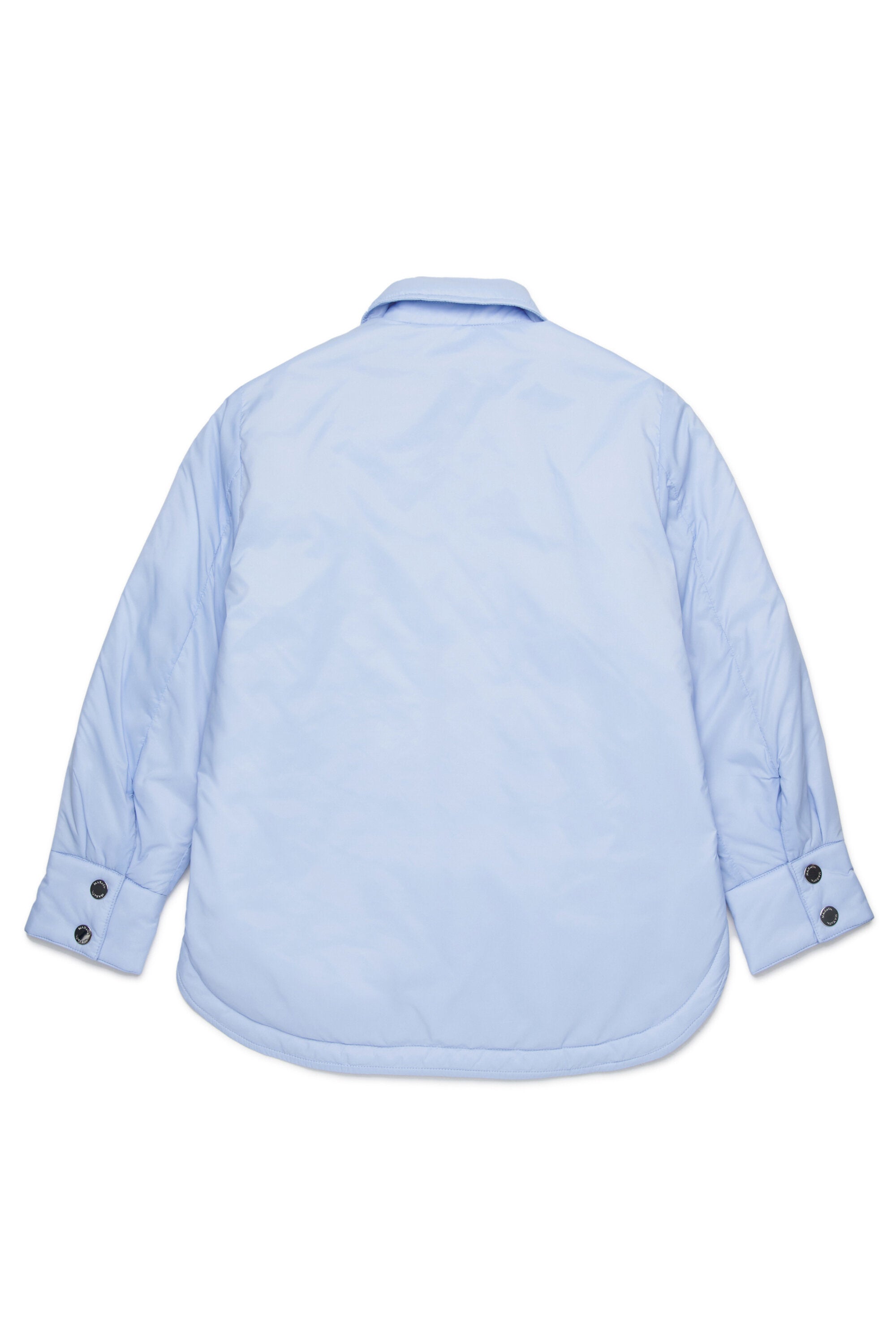 Gefütterte Jacke mit aufgedrucktem Logo