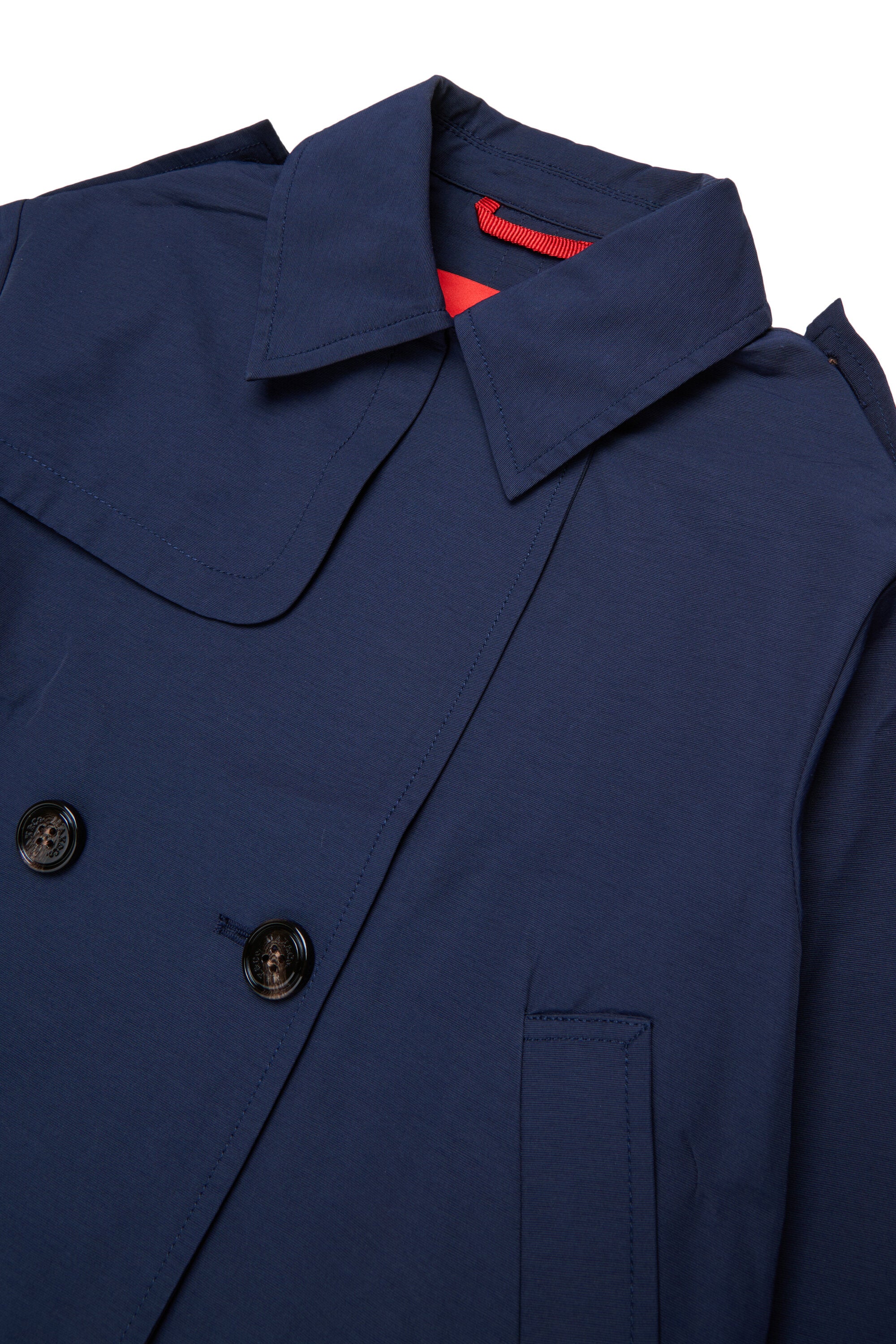 Doppelreihige Jacke mit Logo