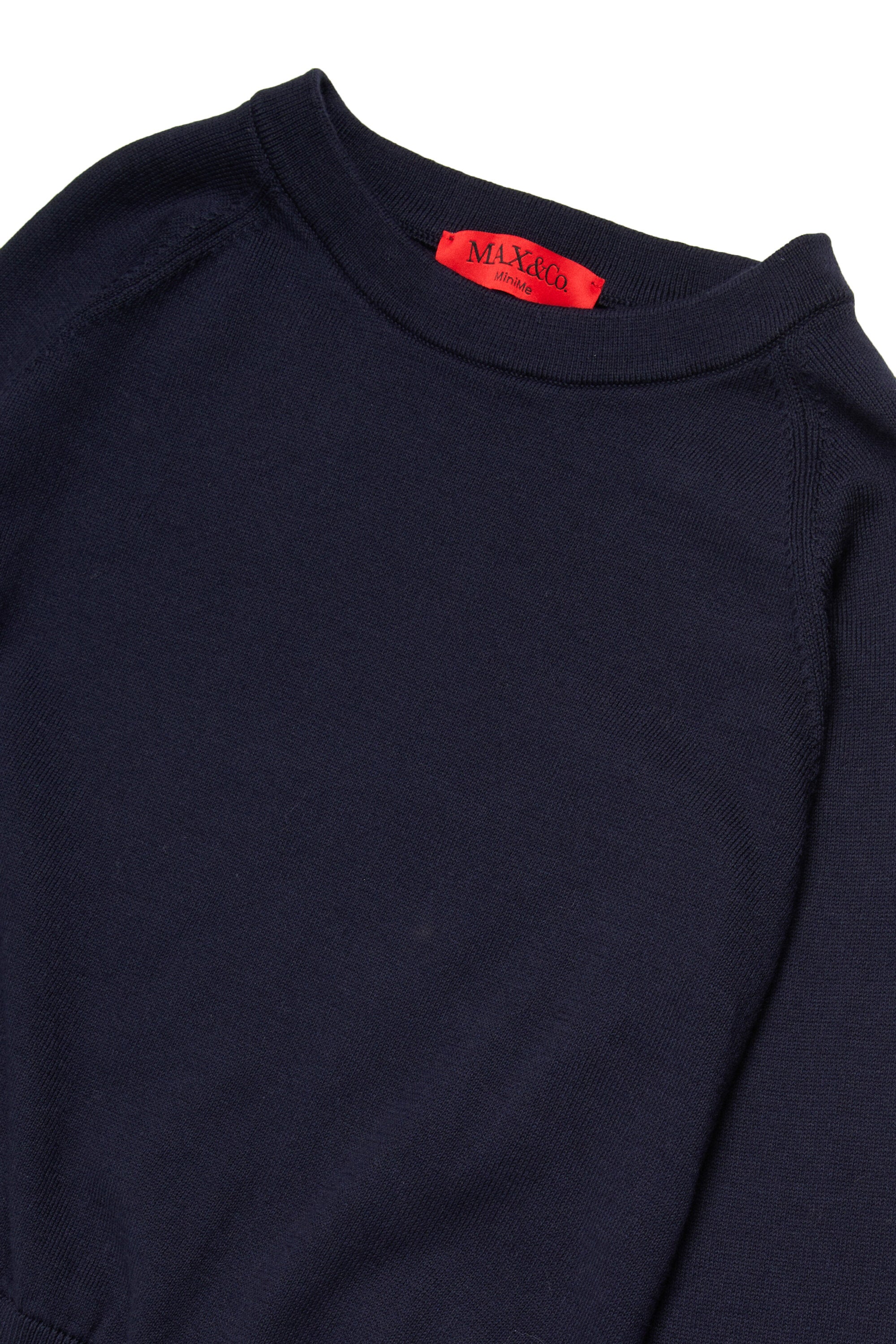 Rundhals-Pullover mit Logo