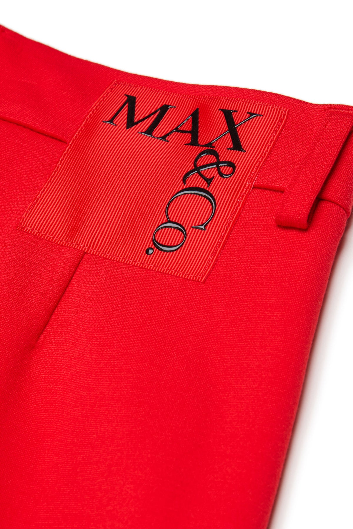 Pantalones palazzo con logo