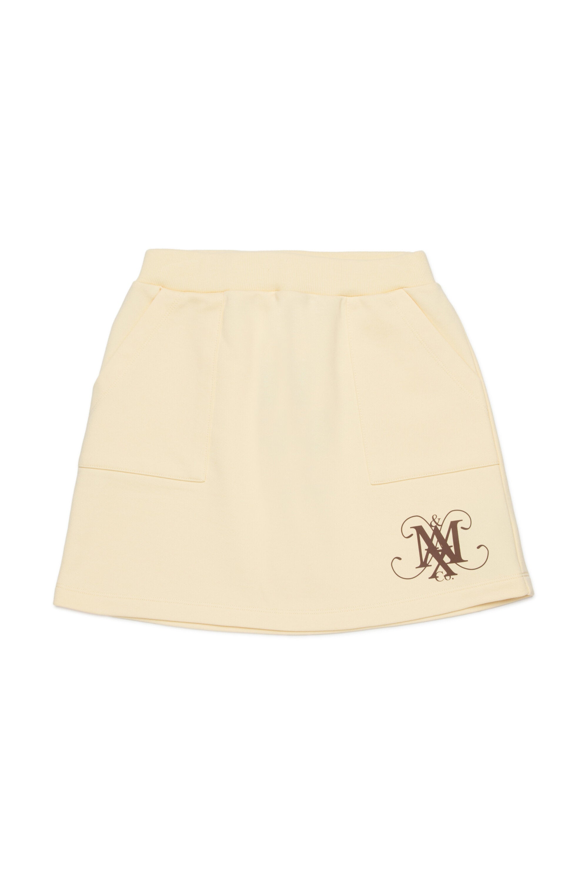 Skirt with logo
