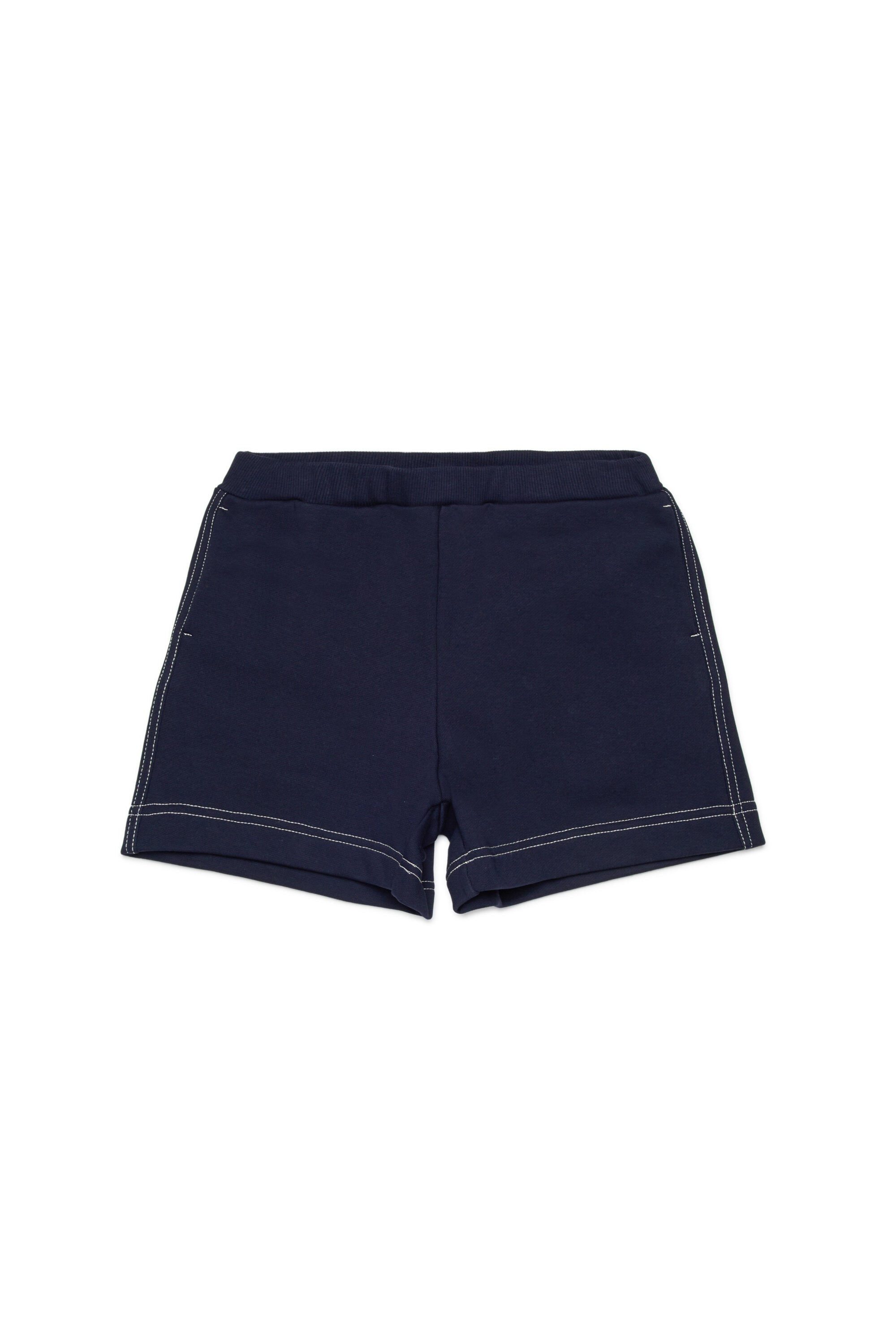 Shorts in felpa con logo
