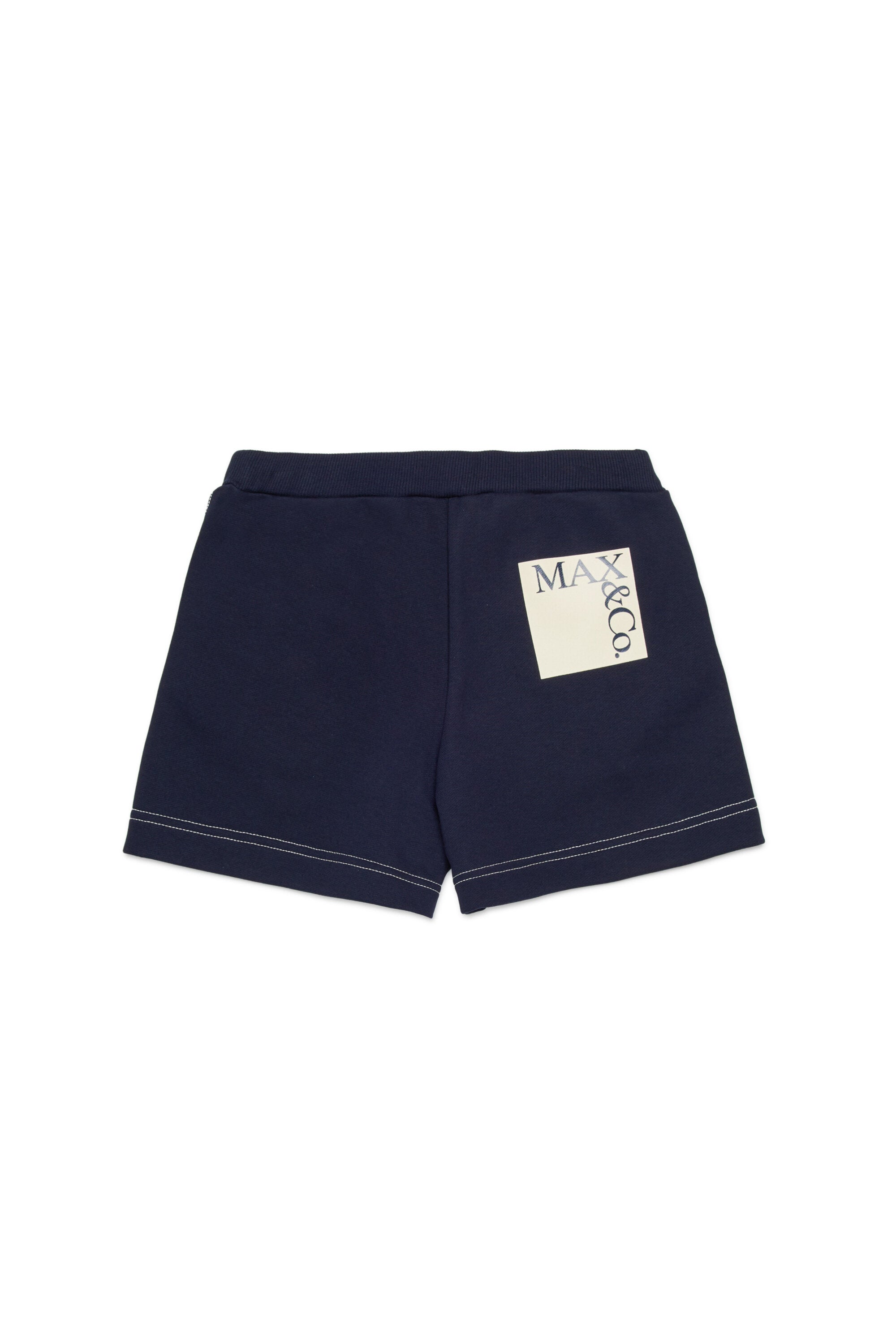 Shorts in felpa con logo