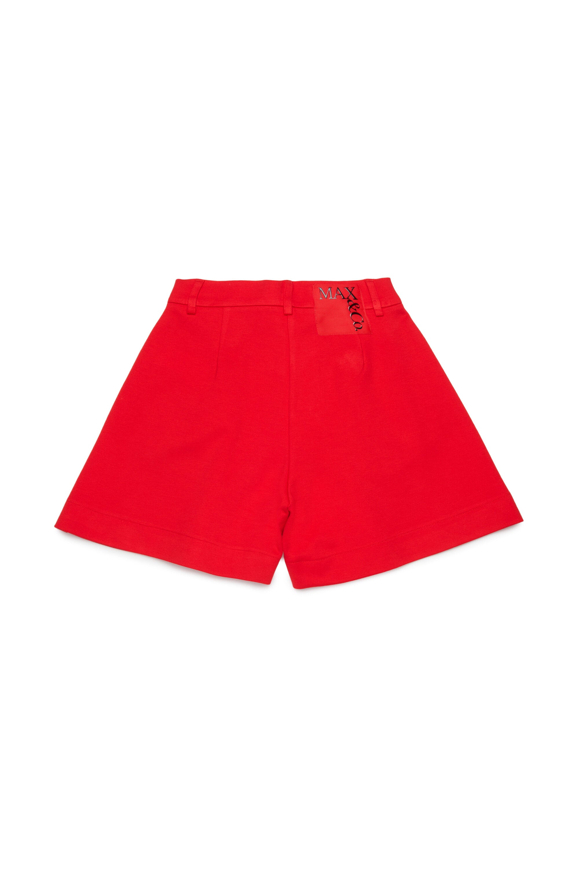 Shorts formal con logo sul retro