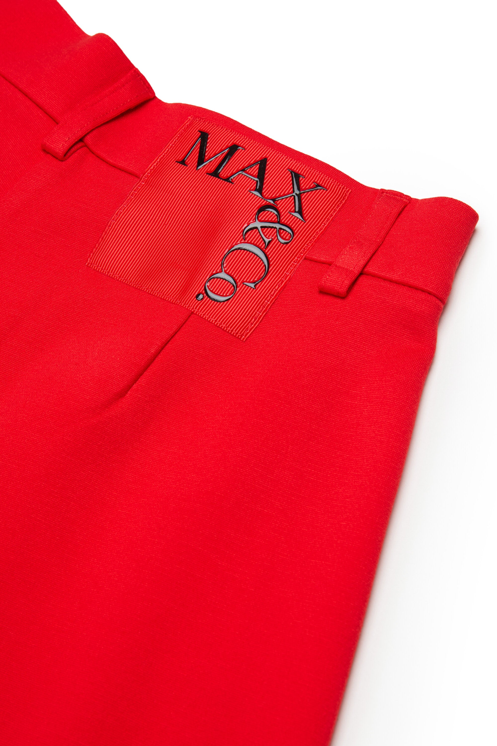 Shorts formal con logo sul retro