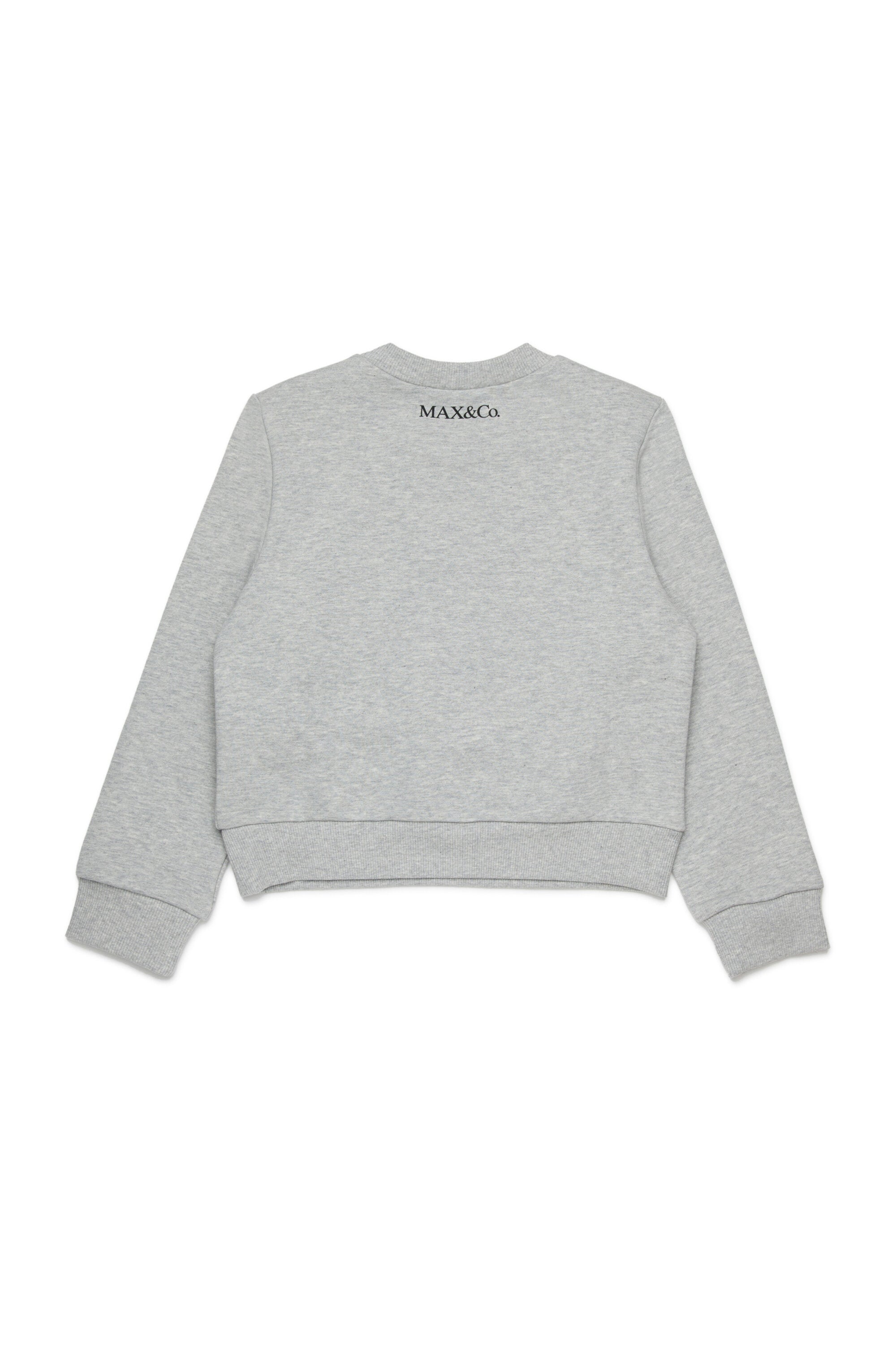 Sweat-shirt à col rond avec logo imprimé