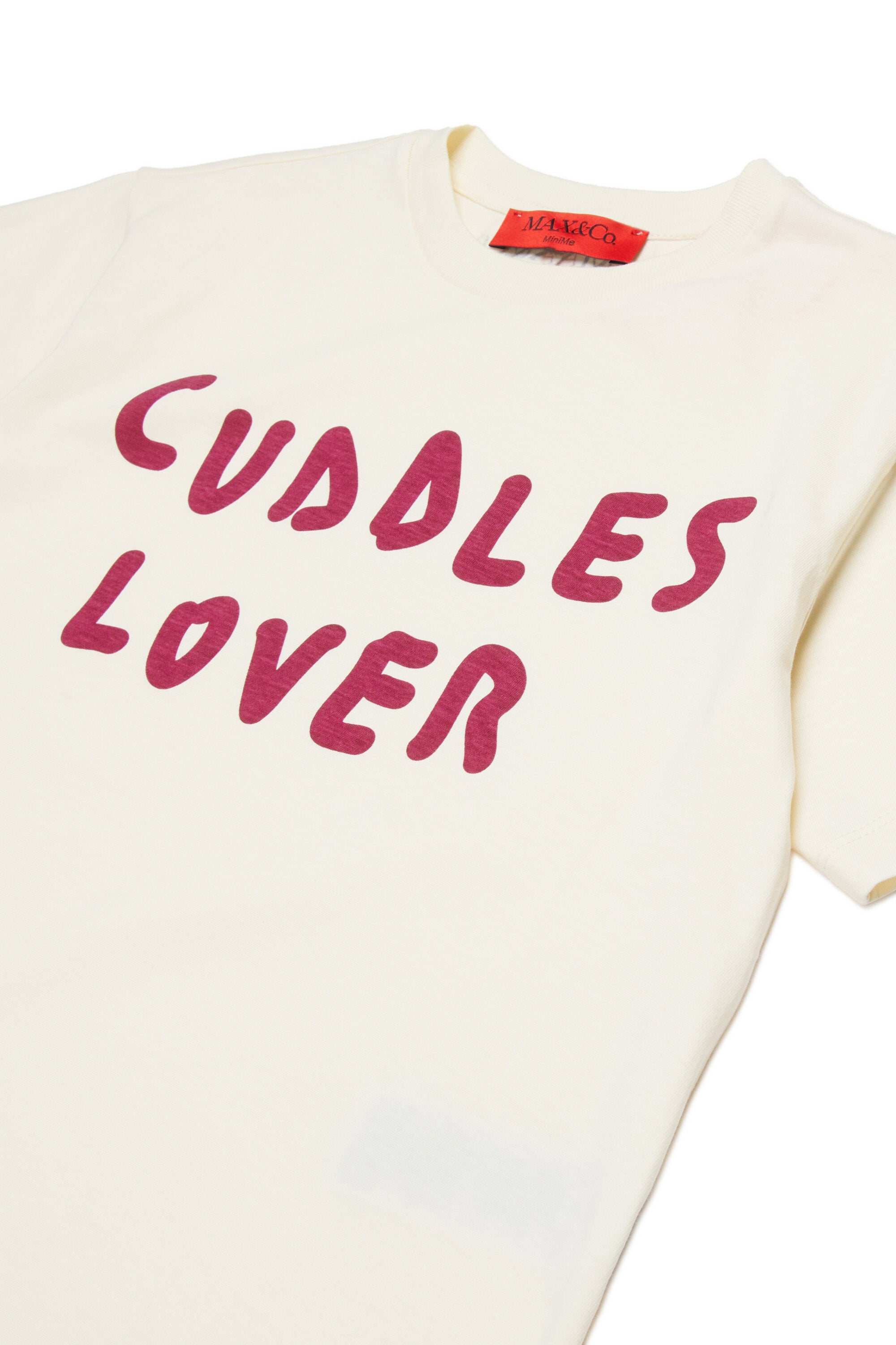 Camiseta con estampado Cuddles Lover