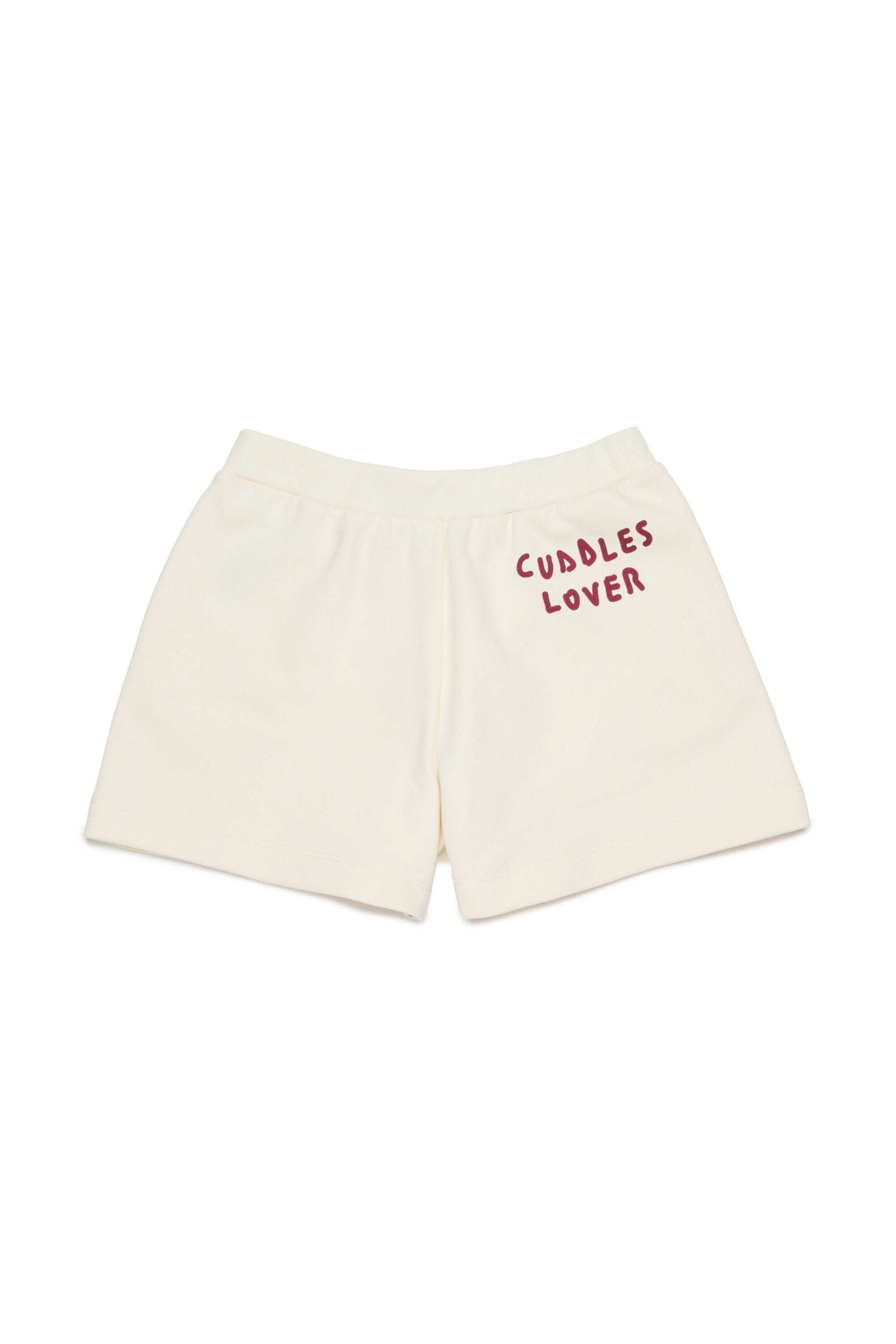 Shorts in felpa con logo
