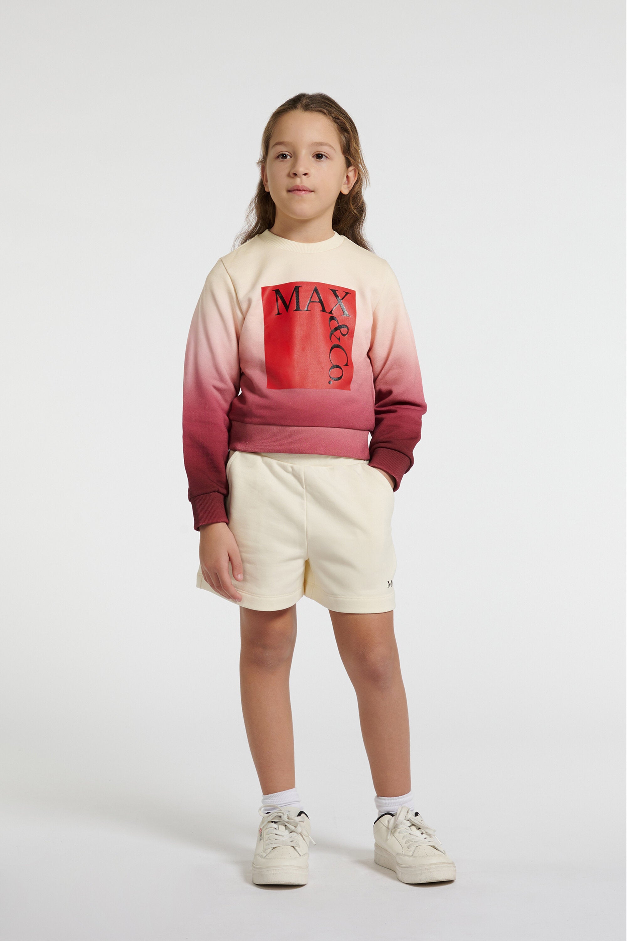 Sweatshirt mit Rundhalsausschnitt und Logo