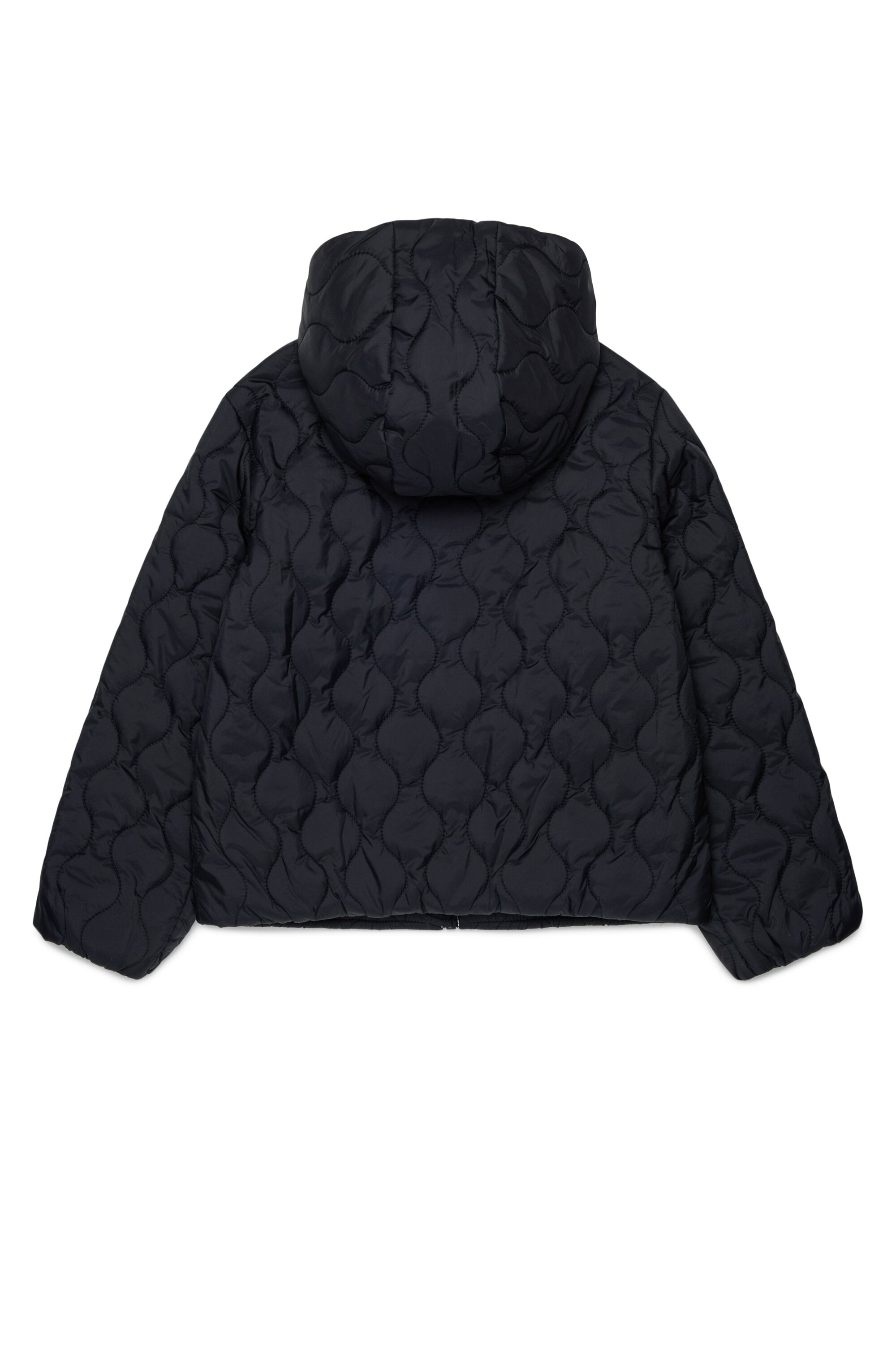 Veste matelassée avec logo imprimé