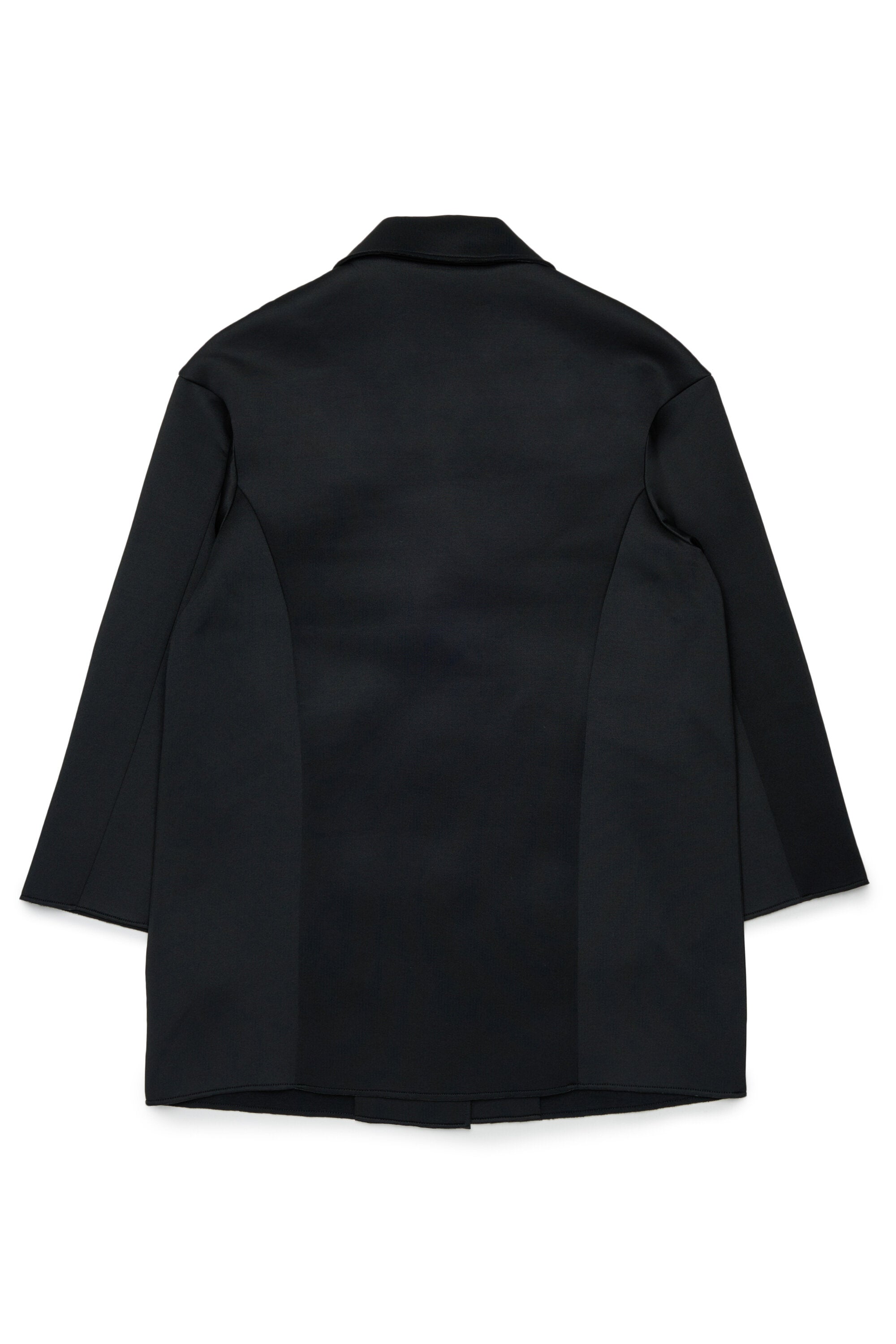 Giacca blazer con logo stampato