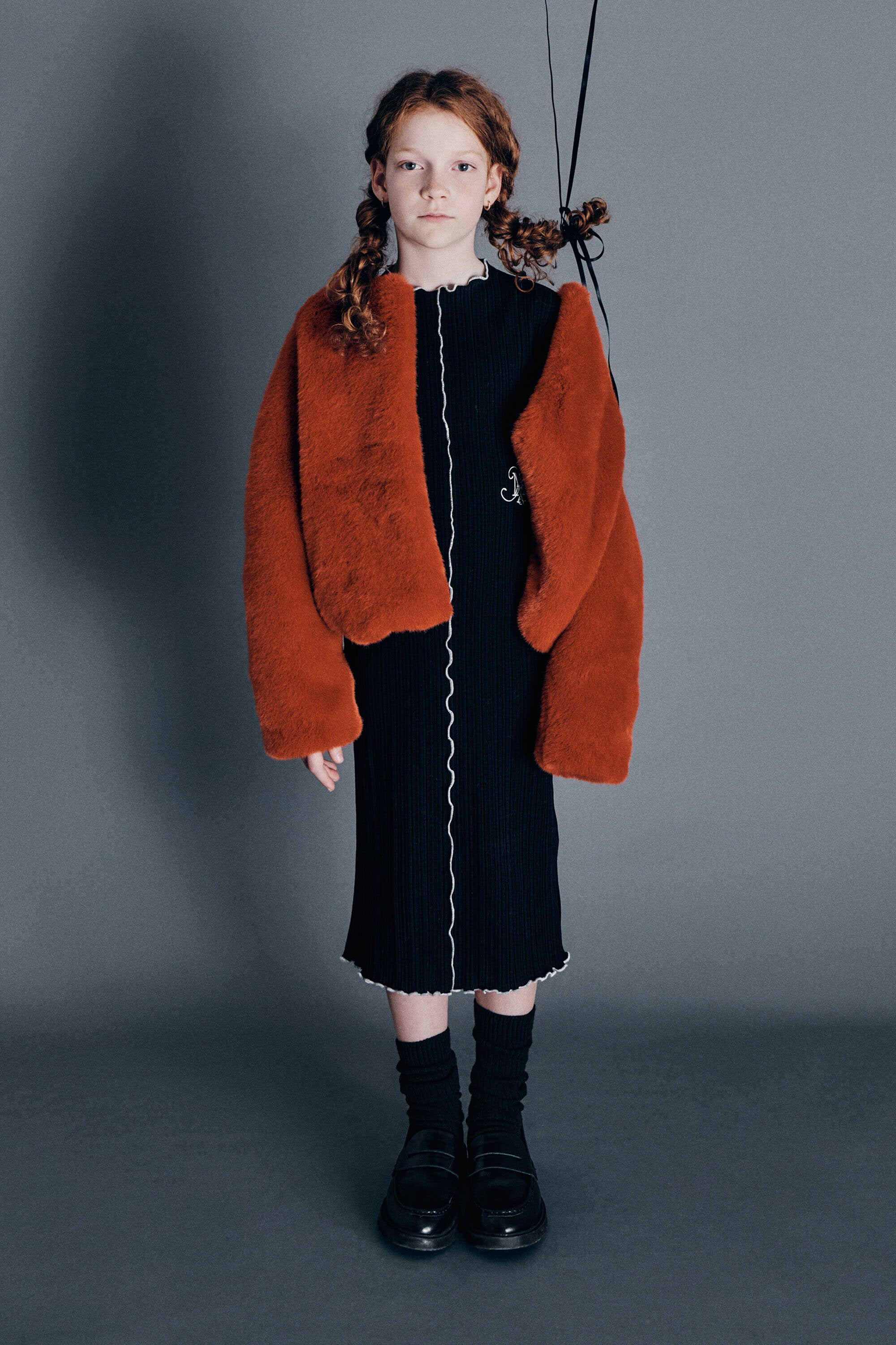 Midikleid mit Logo