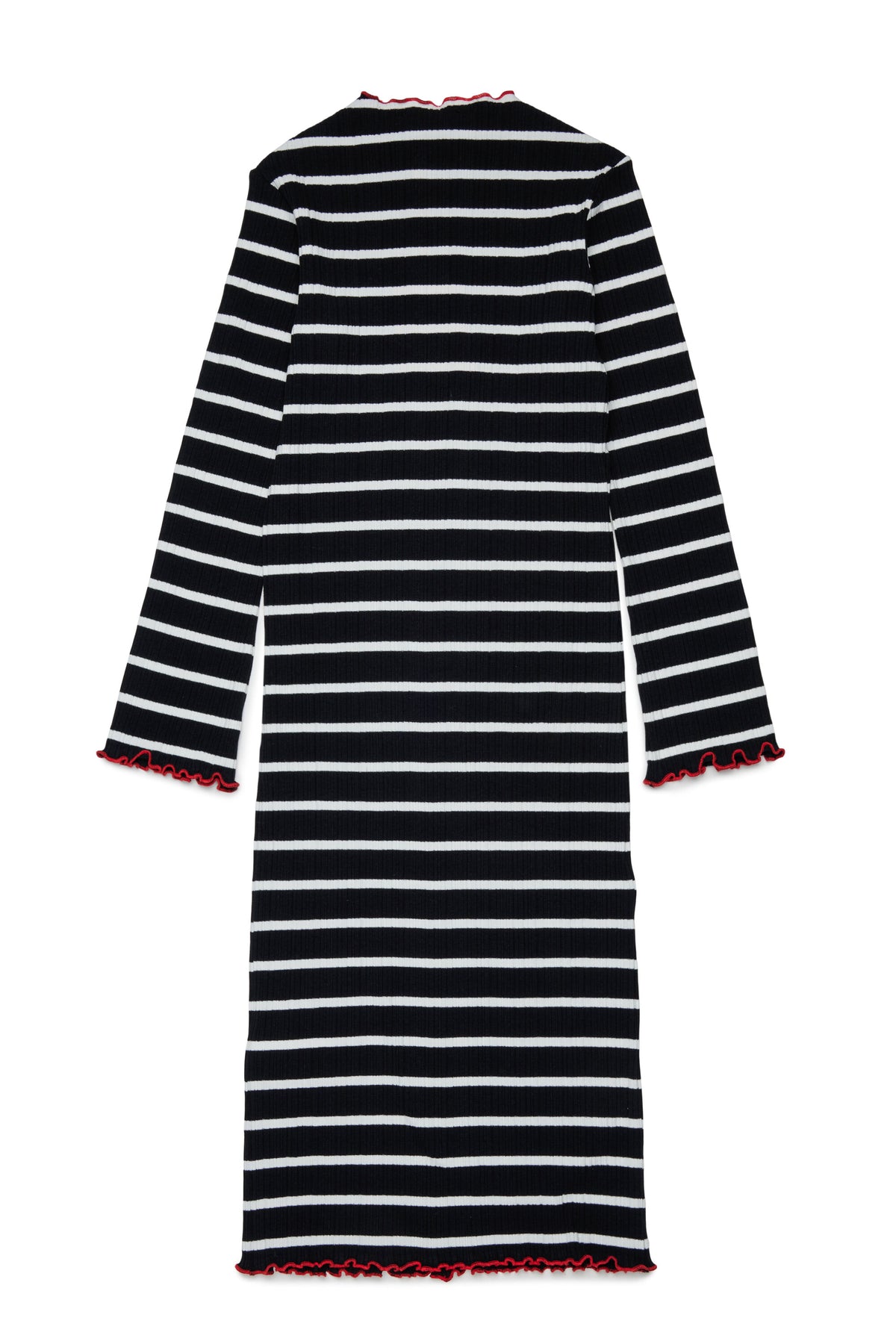 Robe à rayures avec logo