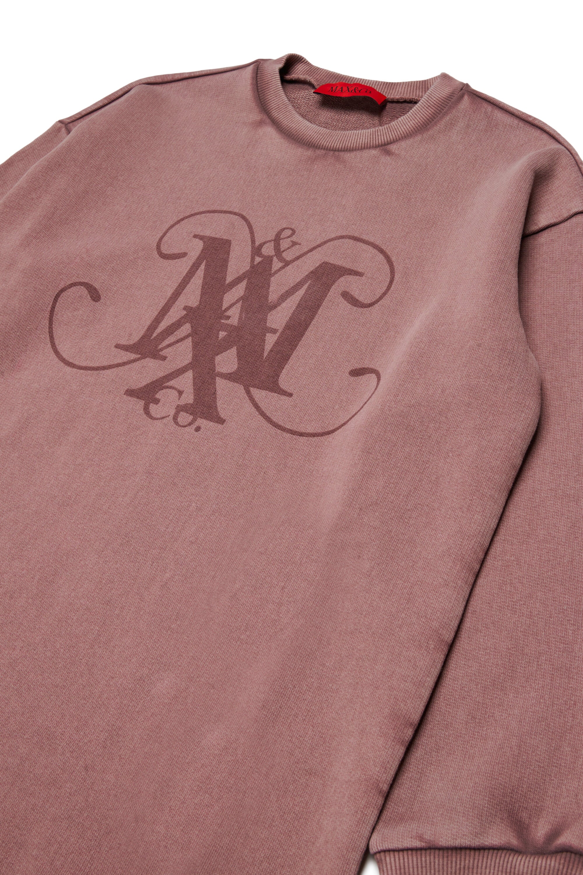 Vestido sudadera con logo