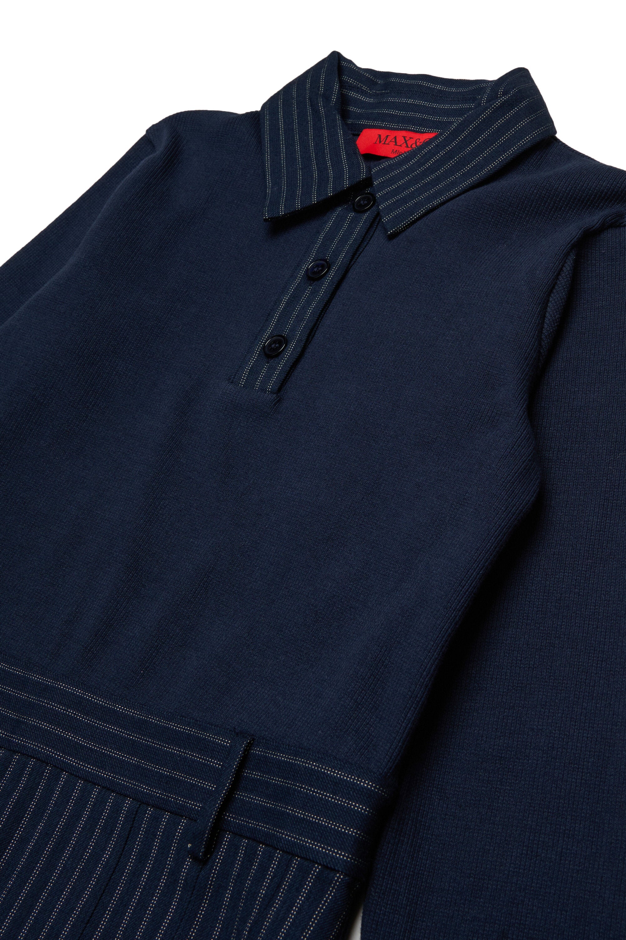 Polo dress with logo