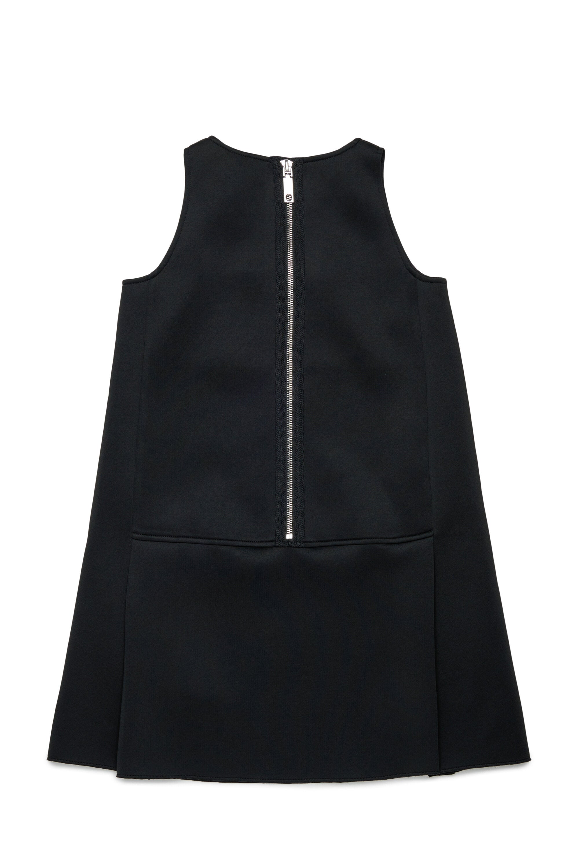 Ärmelloses Kleid mit Logo