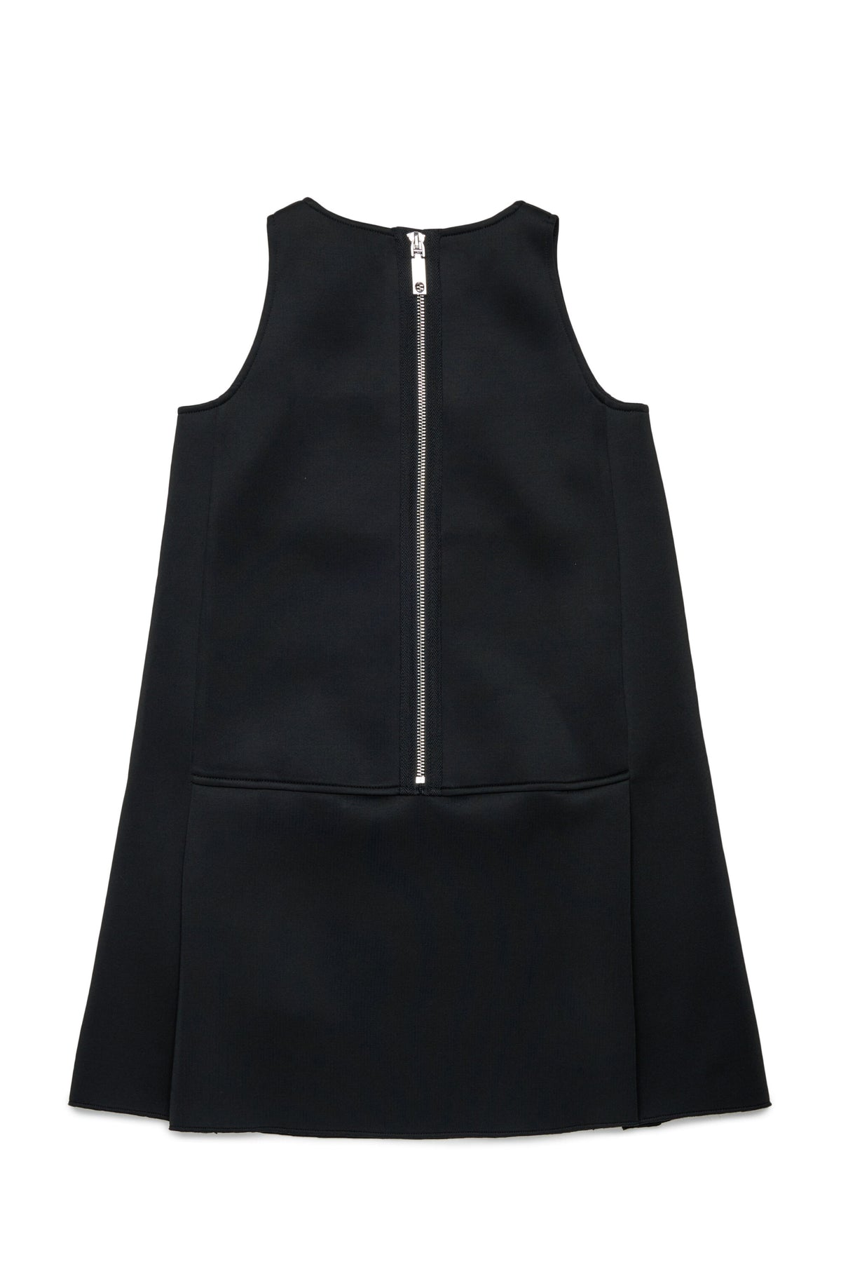 Sleeveless dress with logo
