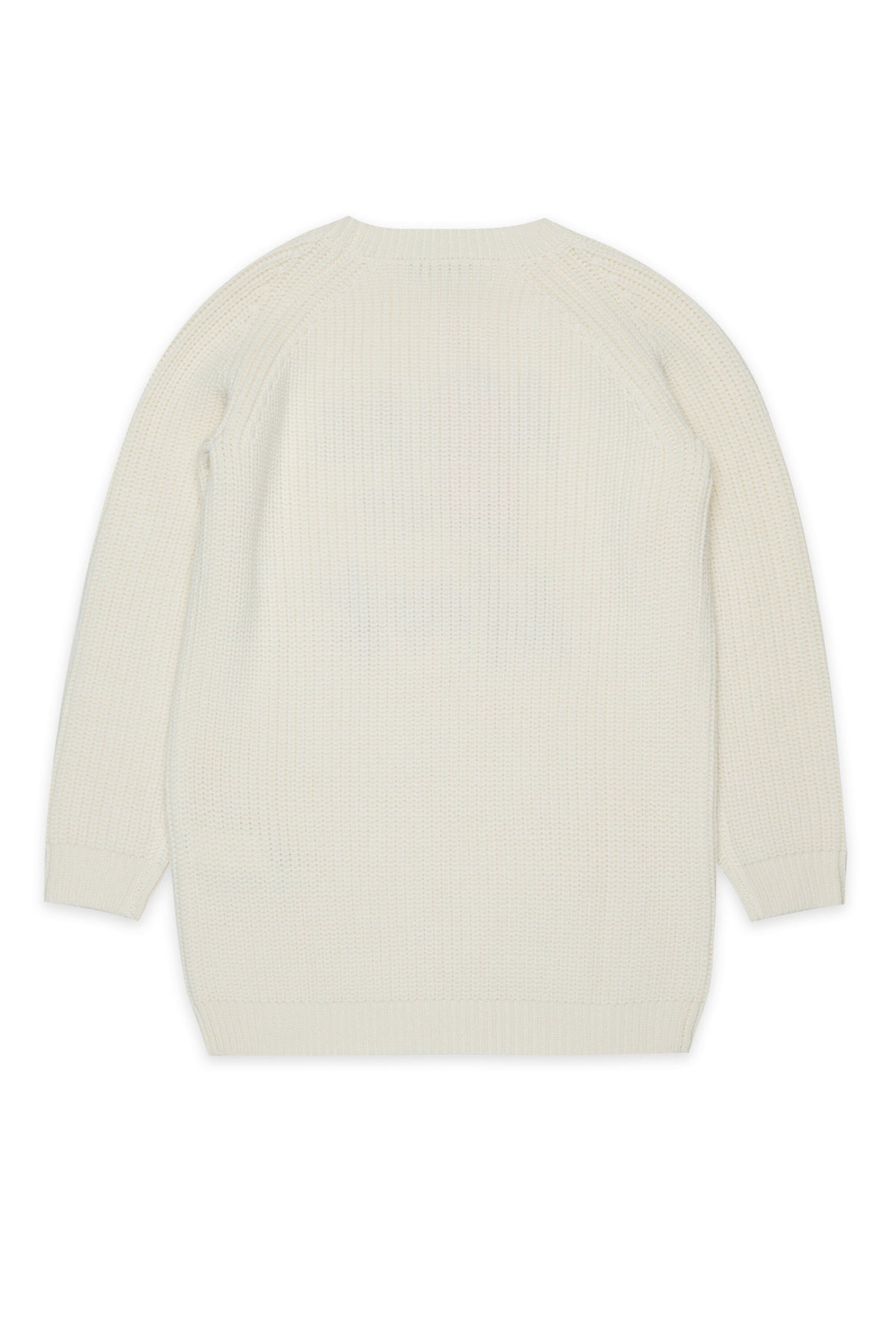Robe en maille avec inscription sur le devant