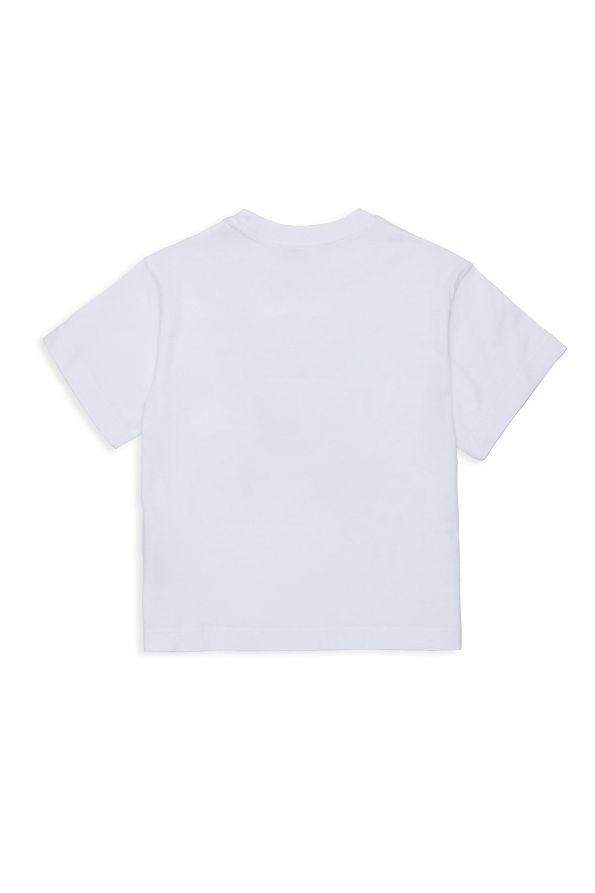 Camiseta con logo multicolor en la parte delantera