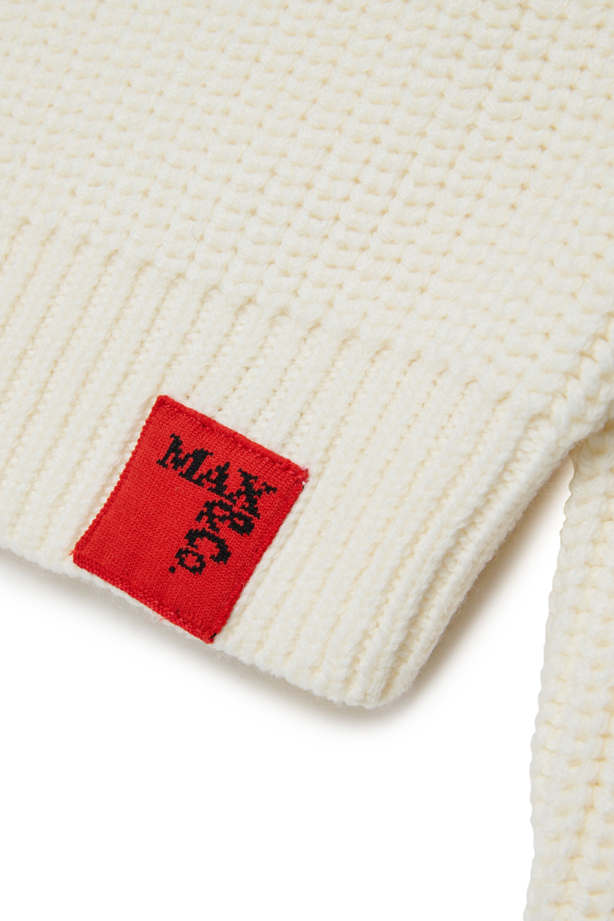 Rundhals-Pullover mit Frontschriftzug