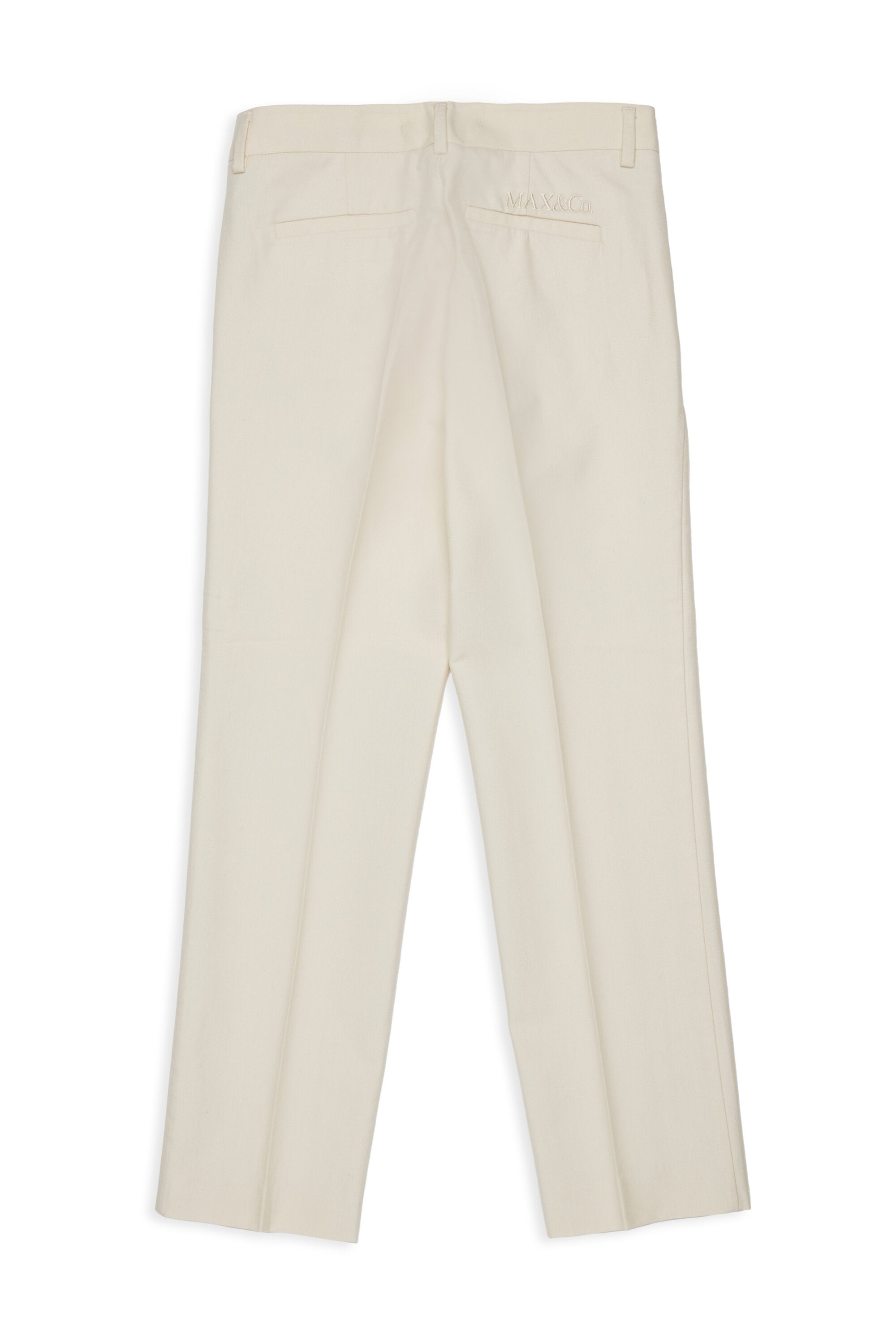 Formal pants with logo