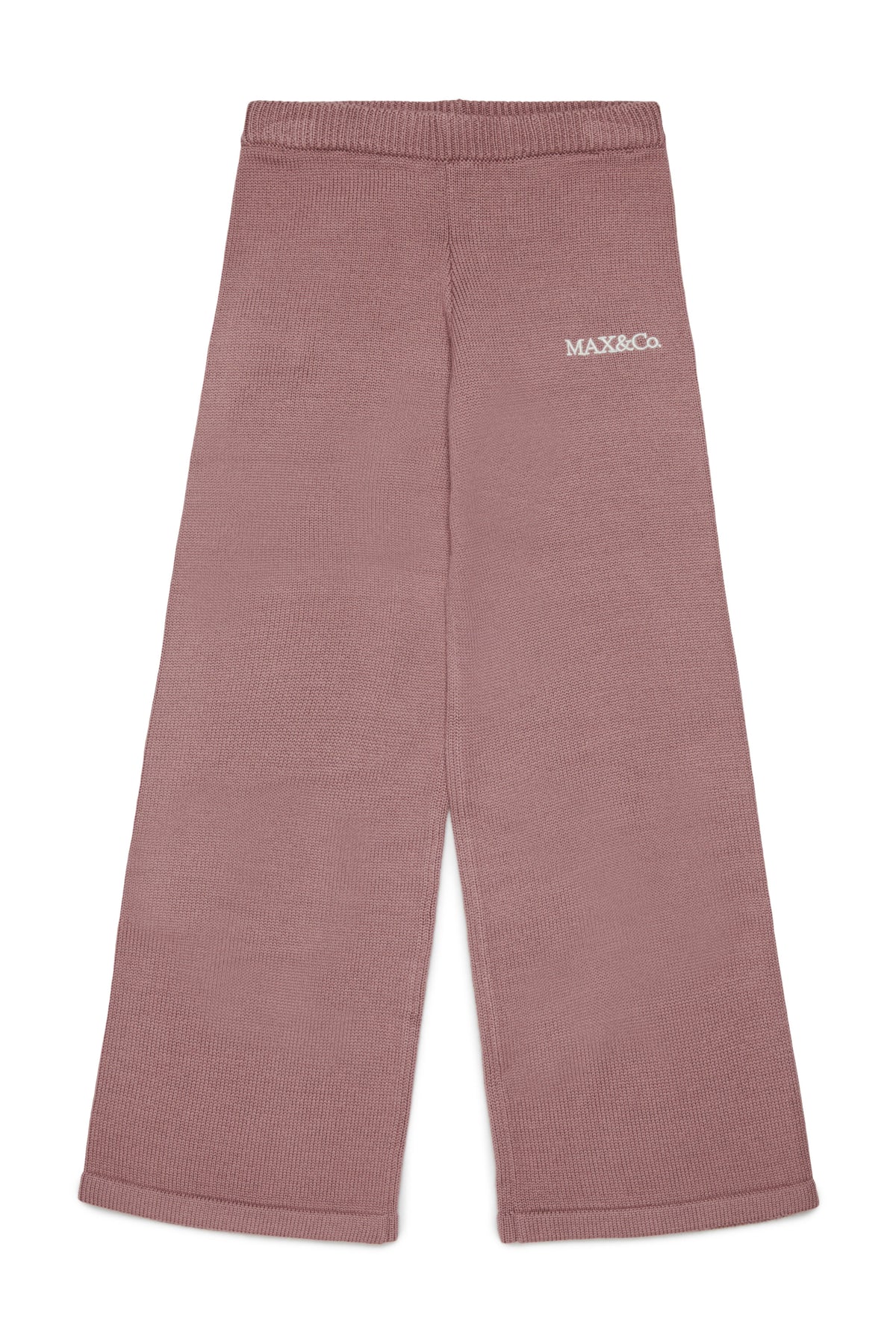 Pantalon en maille avec logo
