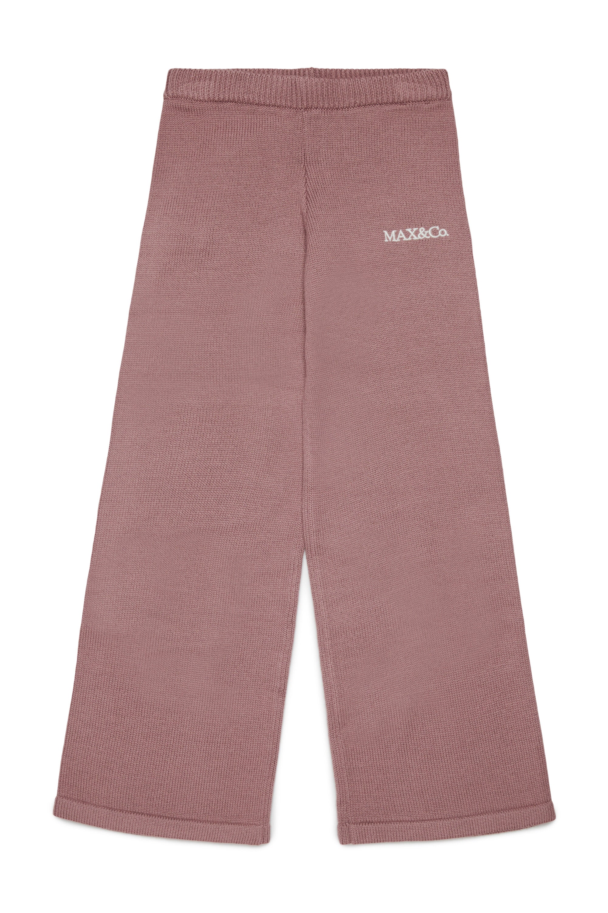 Strickhose mit Logo