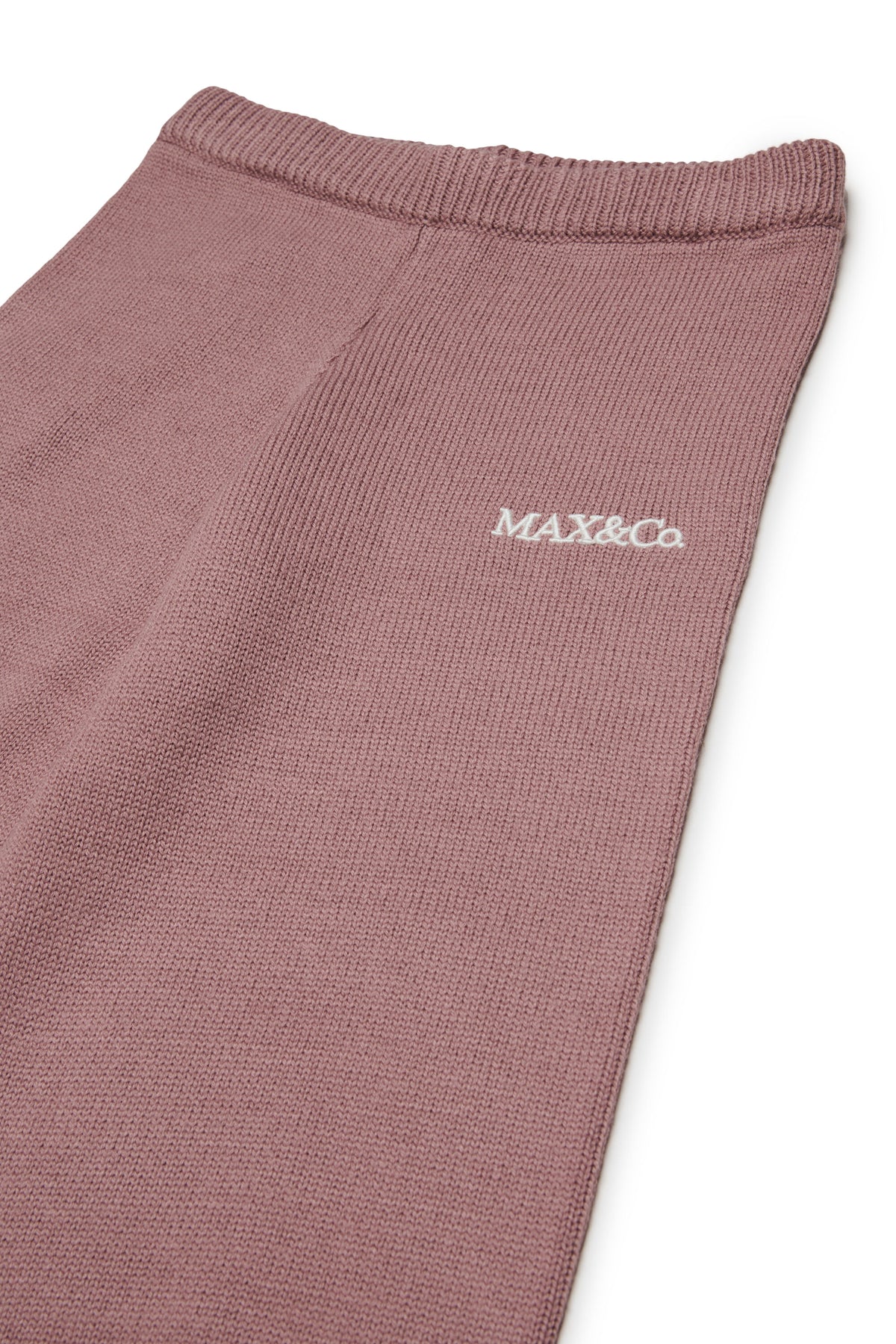 Pantalon en maille avec logo