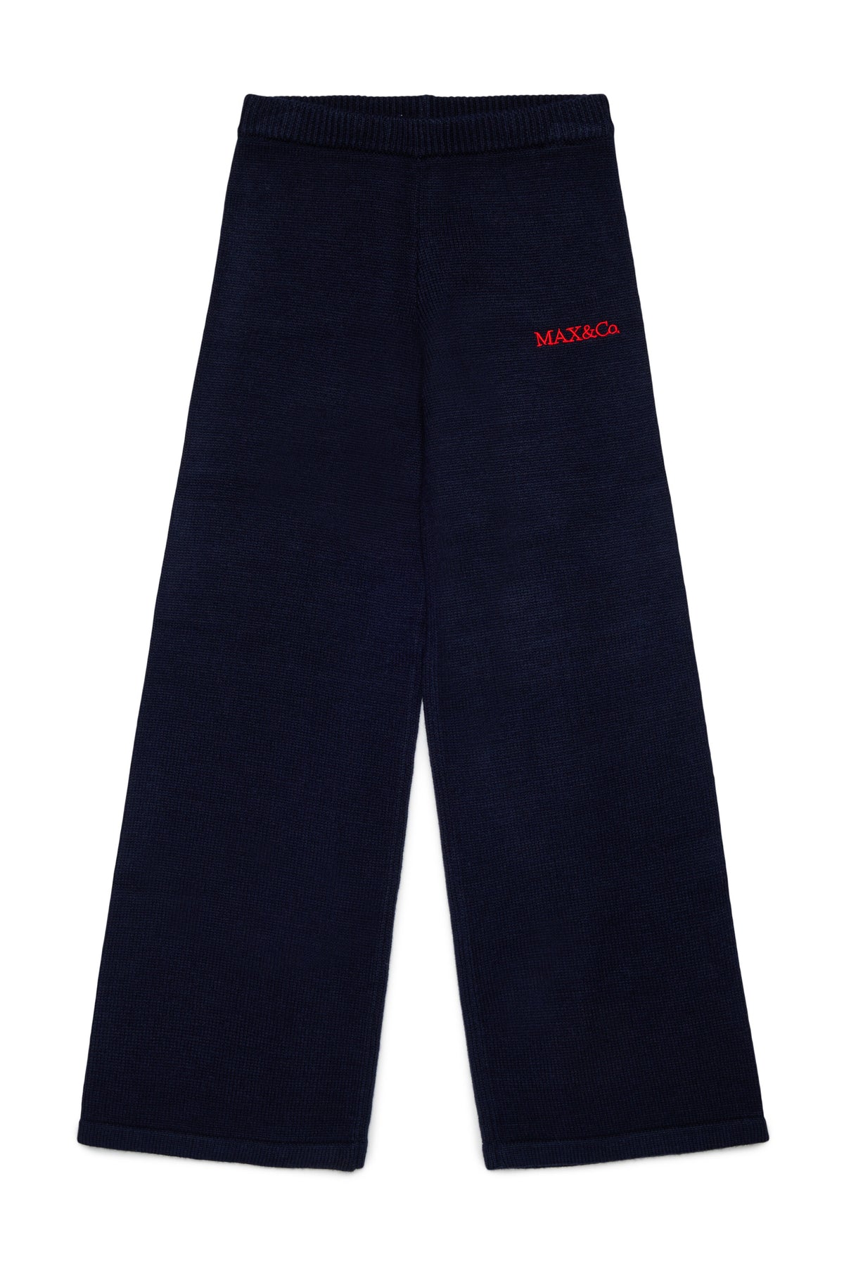 Pantaloni in maglia con logo