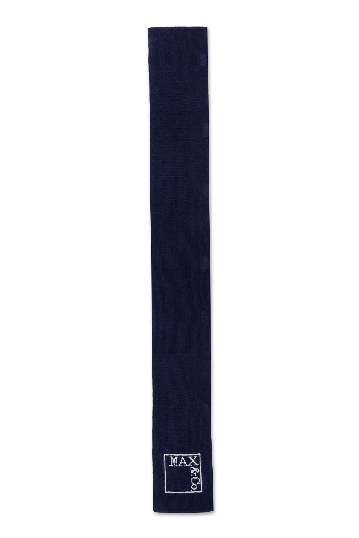 Scarf with logo