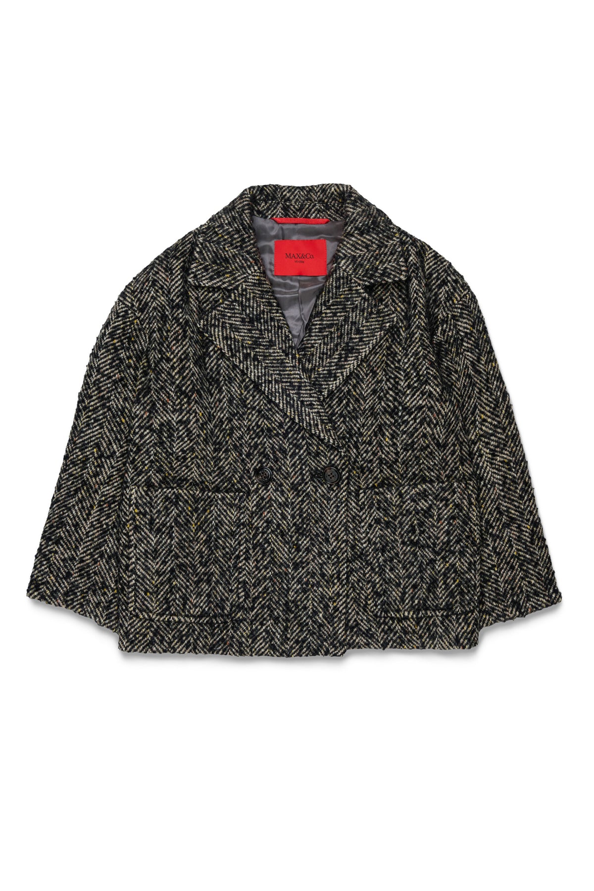Manteau motif chevrons