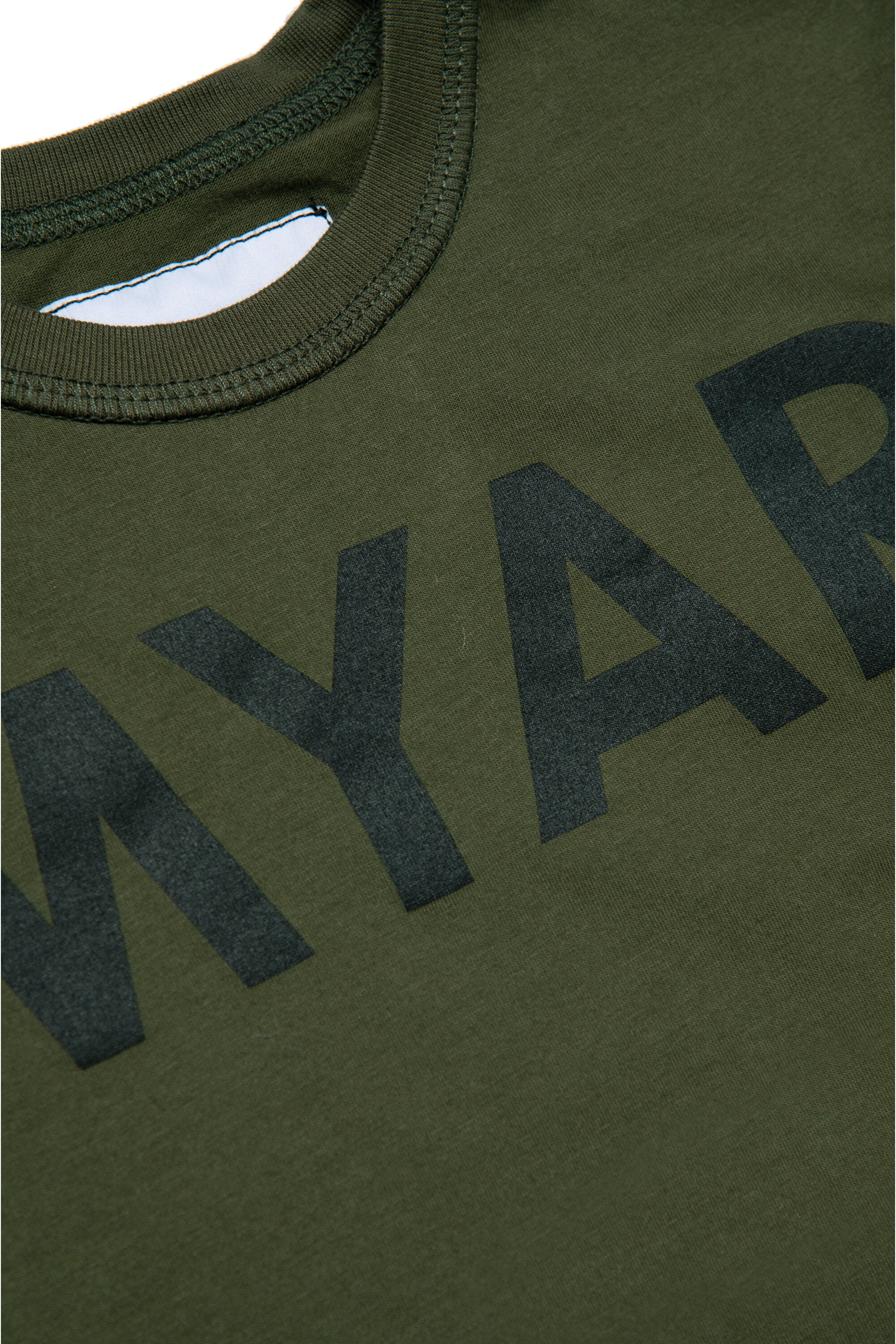 Deadstock cotton t-shirt with MYAR logo