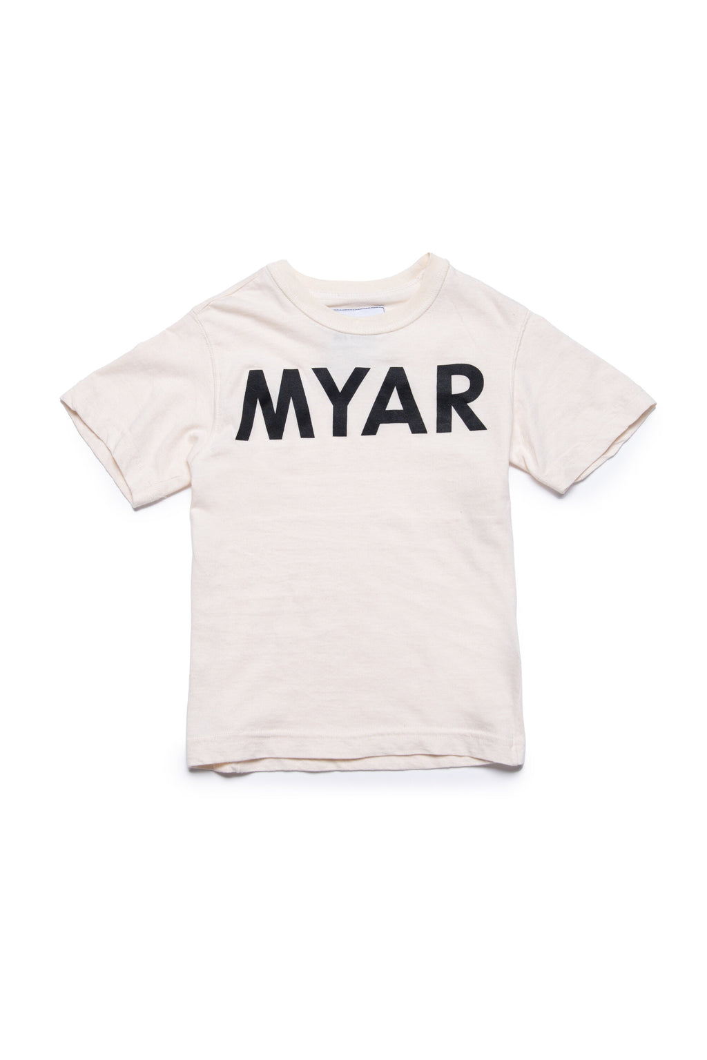 Camiseta en algodón deadstock con logotipo MYAR
