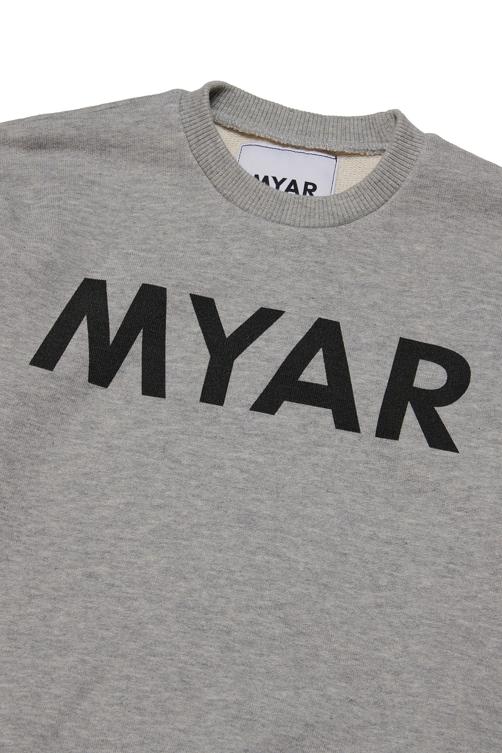 Sudadera en tejido deadstock con logotipo MYAR